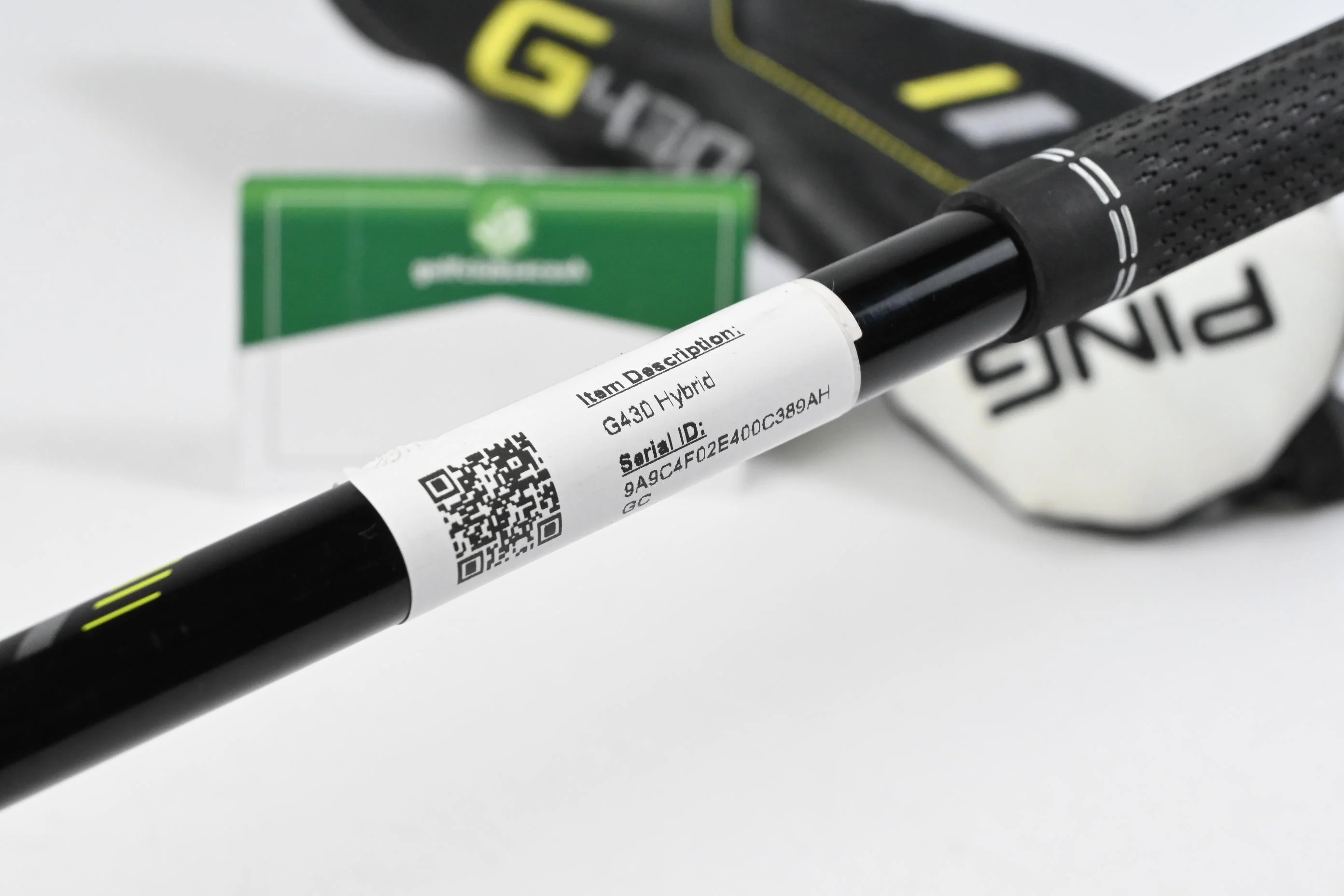 Ping G430 #4 Hybrid / 22 Degree / Senior Flex Ping Alta CB Black 70 Shaft - Image 7