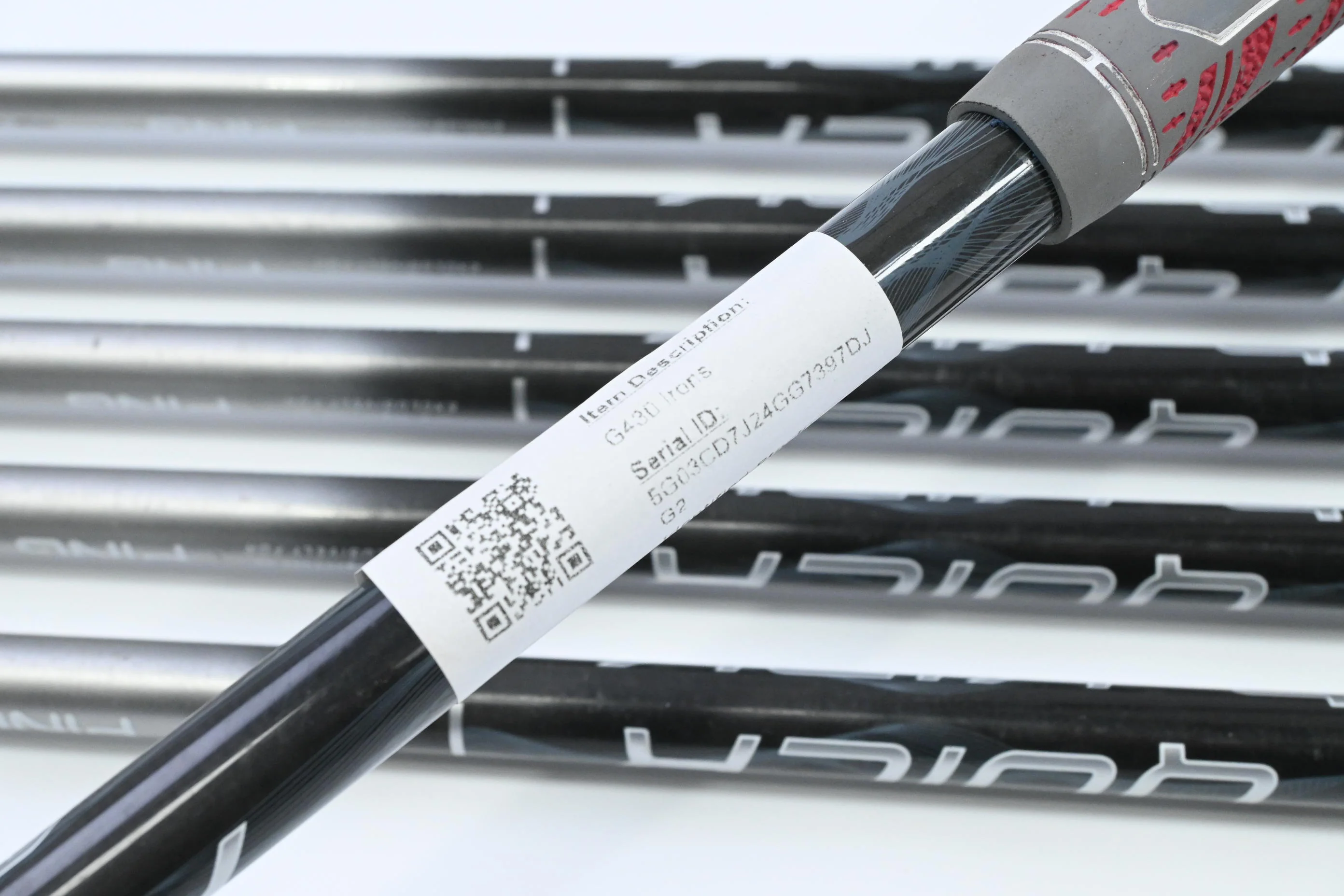 Ping G430 Irons / 6-PW+45° / Blue Dot / Senior Flex Ping Alta Quick 45 Shafts - Image 6