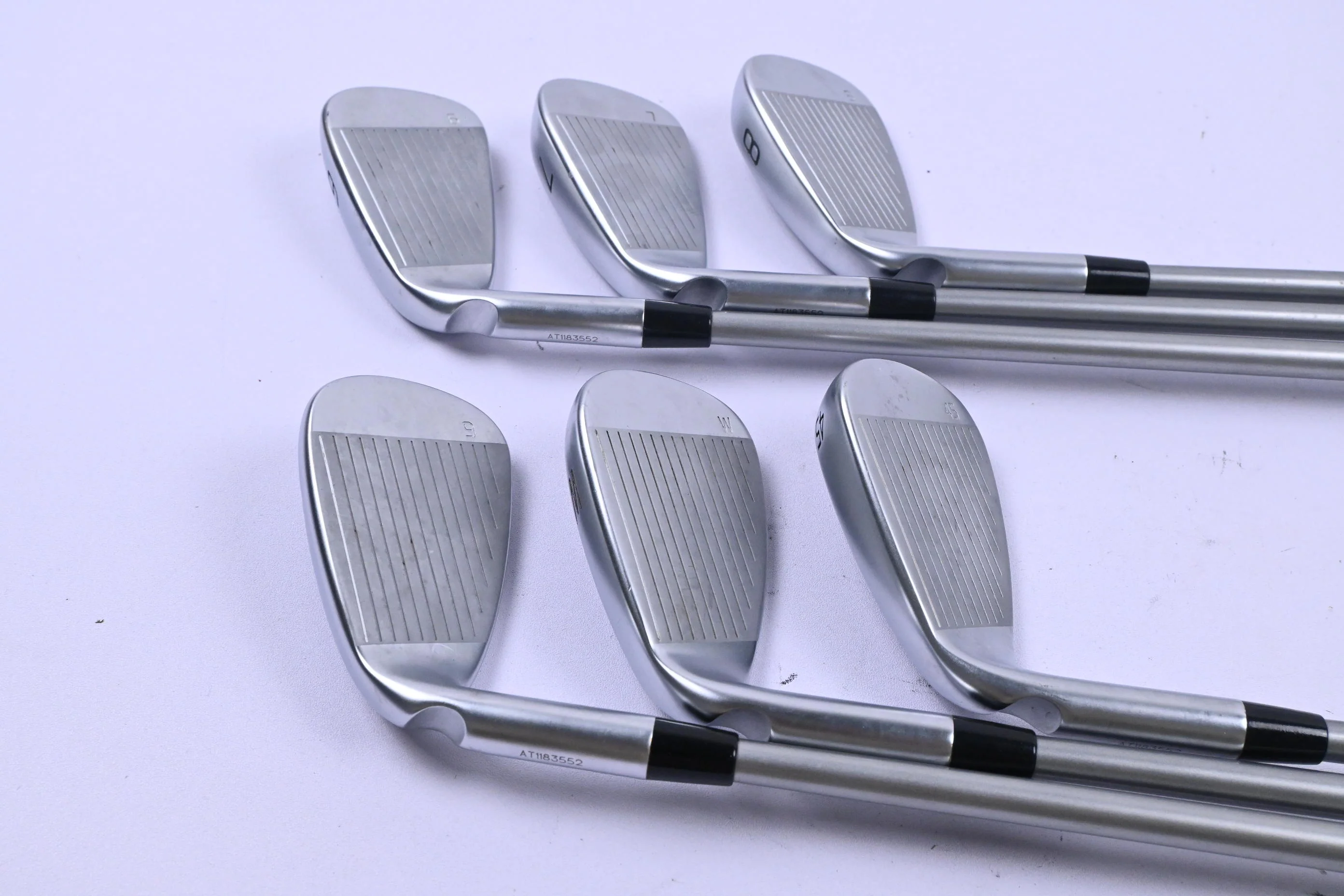 Ping G430 Irons / 6-PW+45° / Blue Dot / Senior Flex Ping Alta Quick 45 Shafts - Image 3