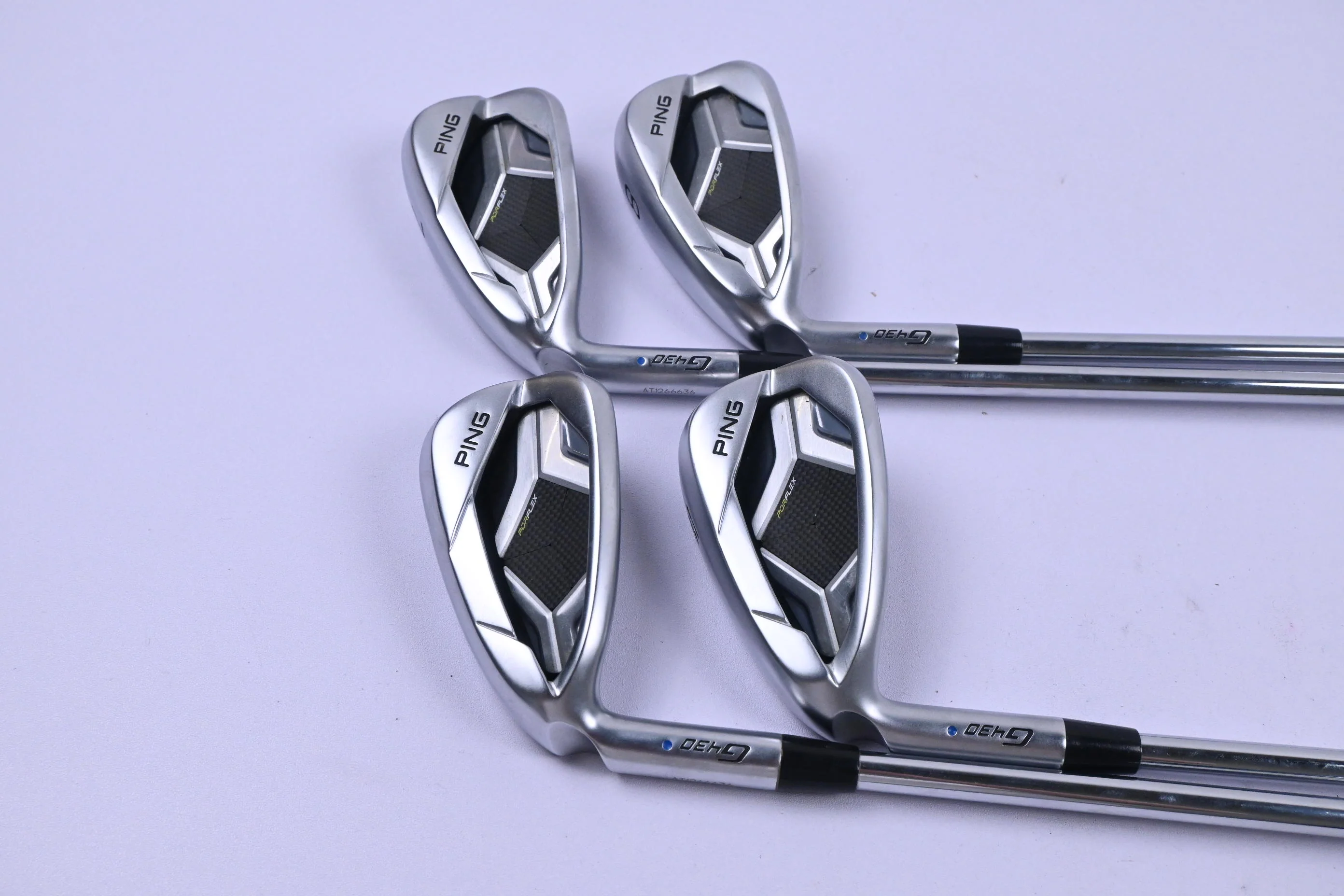 Left Hand Ping G430 Irons / 7-PW / Blue Dot / Regular Flex Elevate MPH 95 Shafts - Image 2