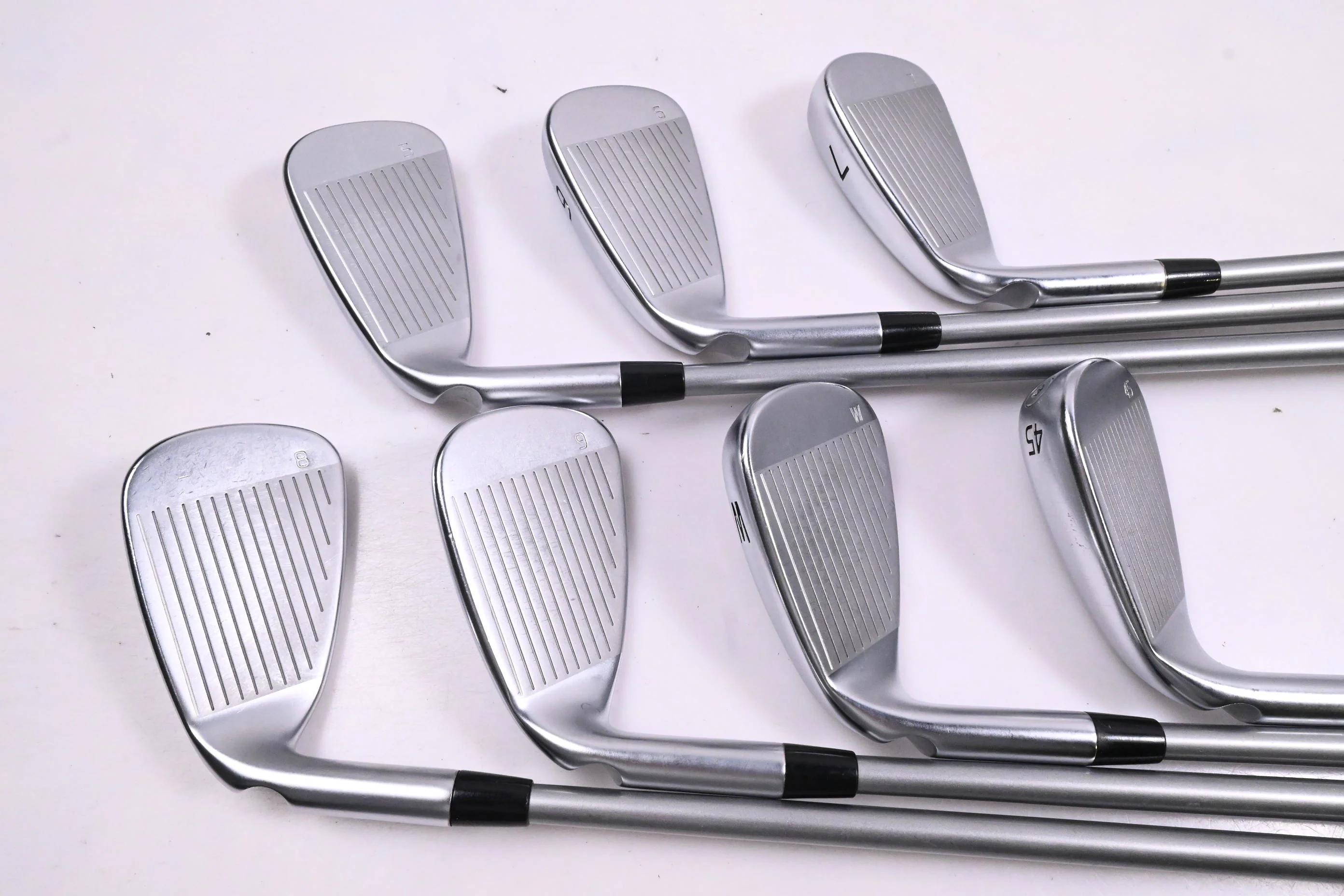 Ping G430 Irons / 5-PW+45° / White Dot / Senior Flex Ping Alta Quick 45 Shafts - Image 3