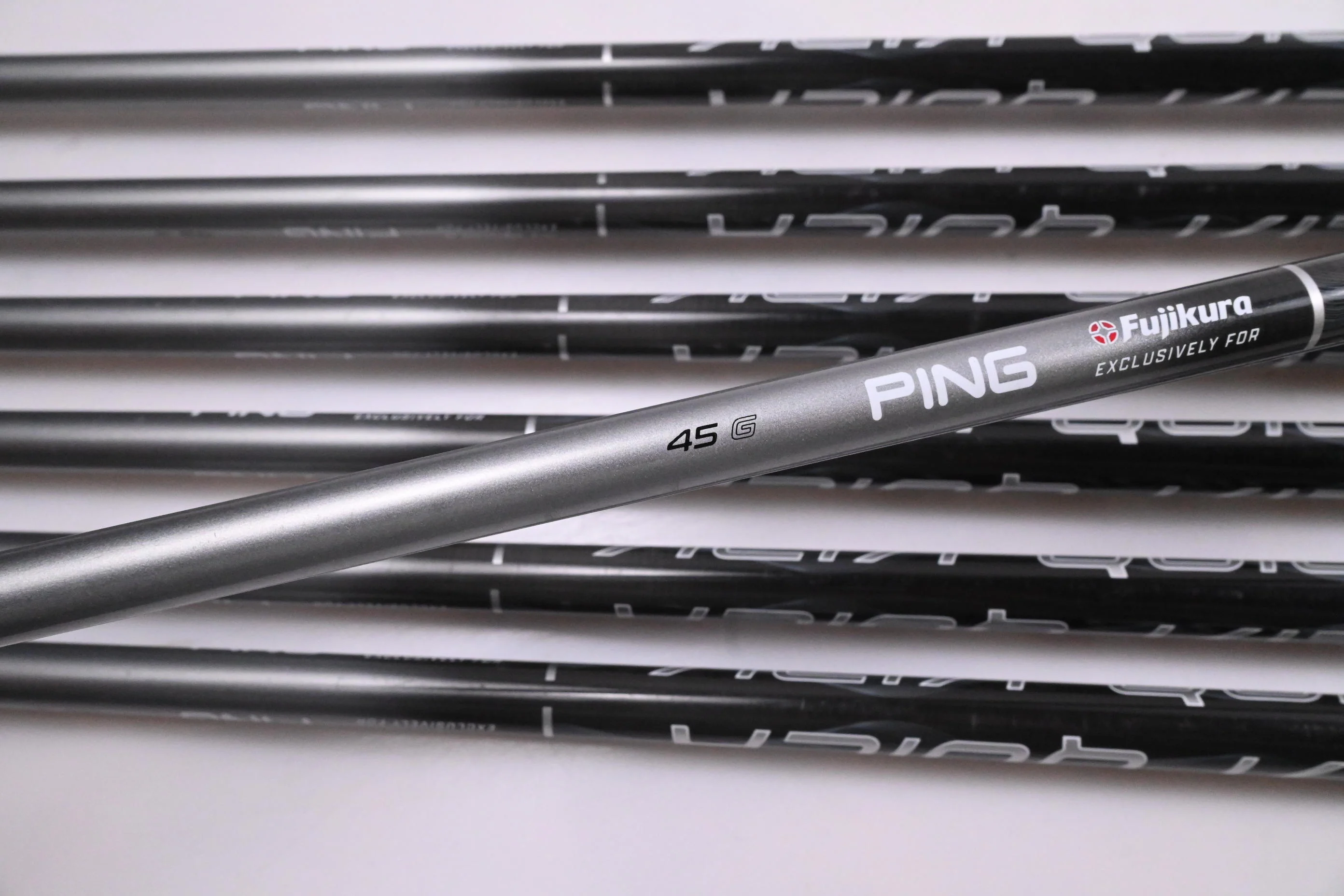 Ping G430 Irons / 5-PW+45° / White Dot / Senior Flex Ping Alta Quick 45 Shafts - Image 5