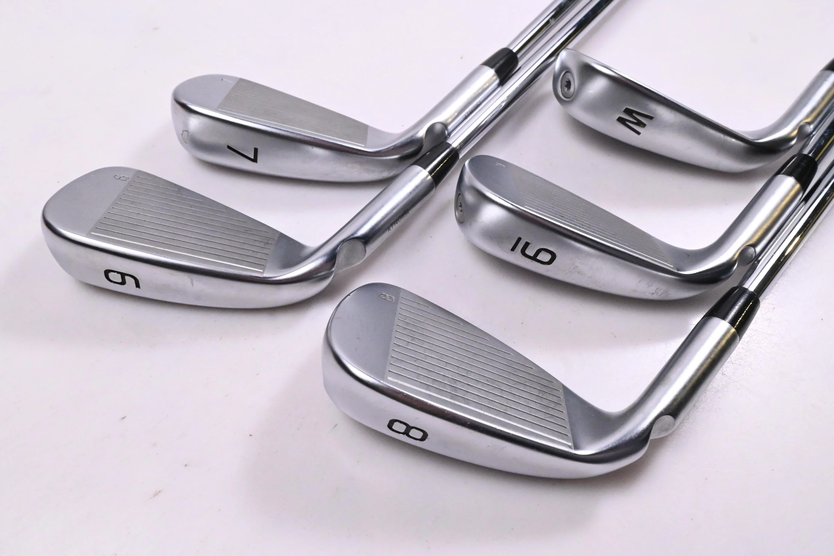 Ping G430 Irons / 6-PW / Red Dot / Regular Flex Ping AWT 2.0 Shafts - Image 4