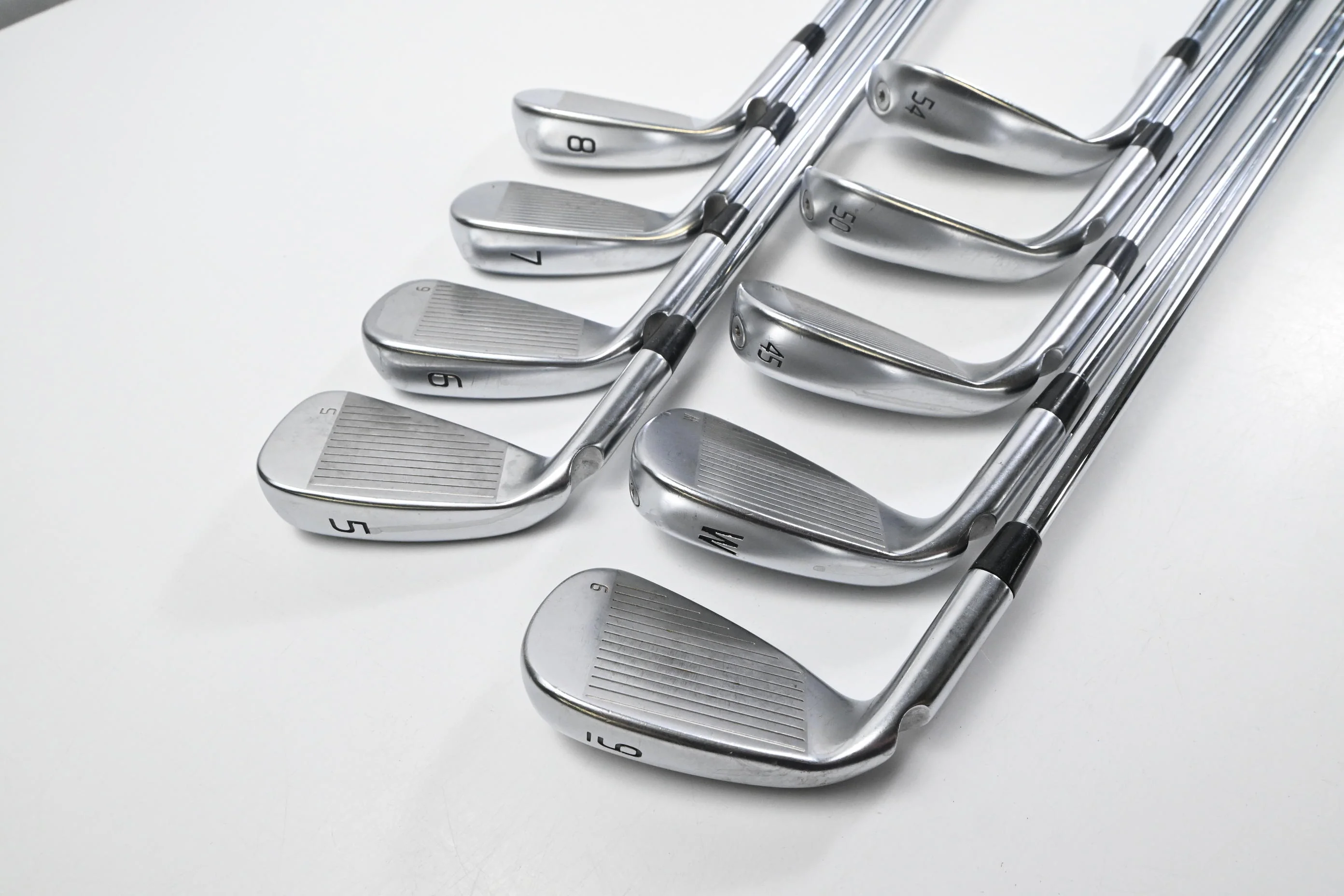 Ping G430 Irons / 5-PW+AW+GW+SW / Blue Dot / Regular Flex Ping AWT 2.0 Shafts - Image 4