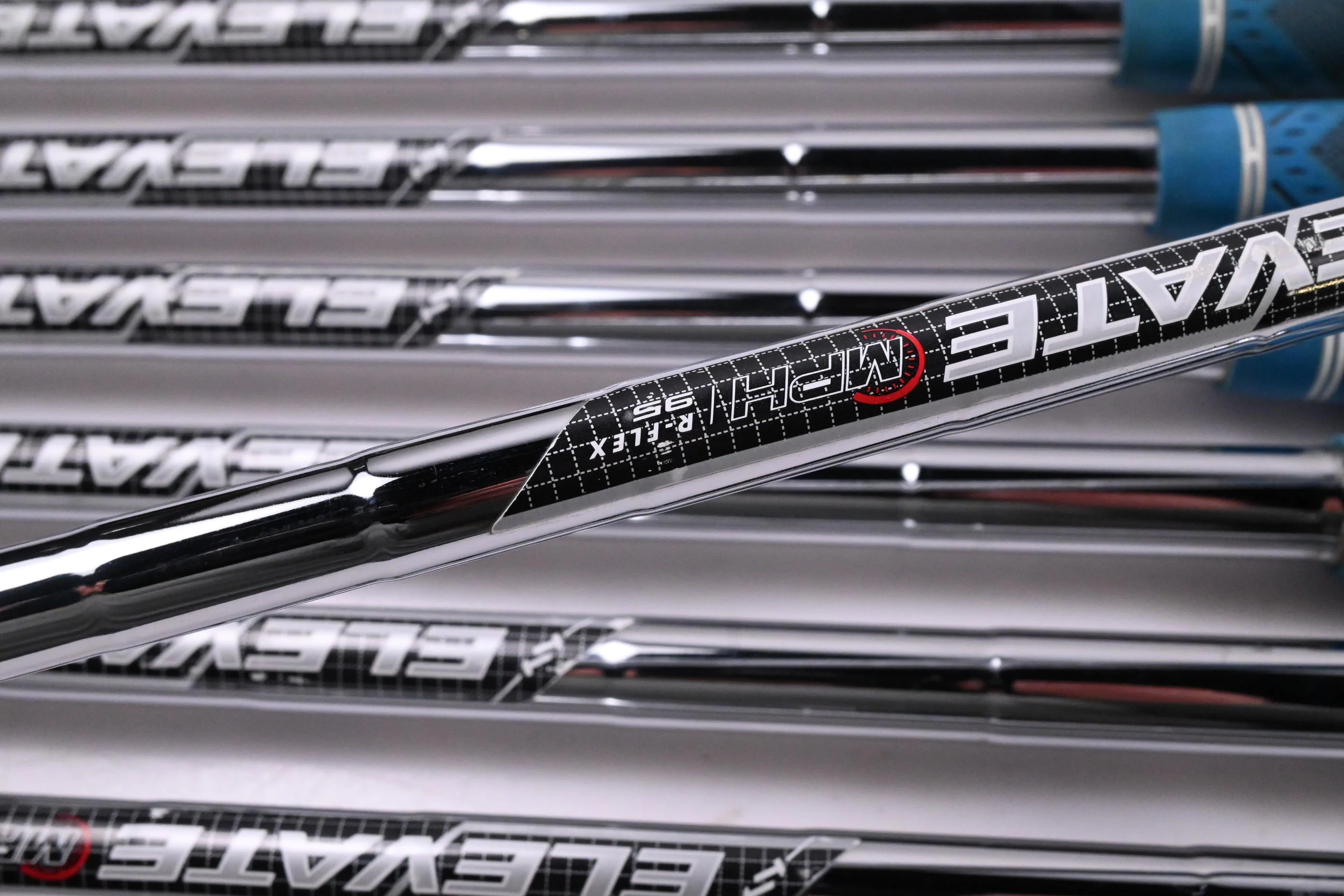 Ping G430 Irons / 5-PW+45° / Orange Dot / Regular Flex Elevate MPH 95 Shafts - Image 5