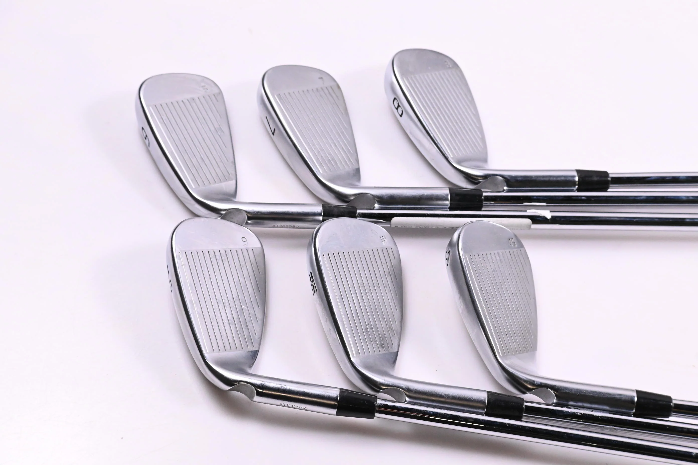 Ping G430 Irons / 6-PW+45° / Blue Dot / Regular Flex Ping AWT 2.0 Shafts - Image 3