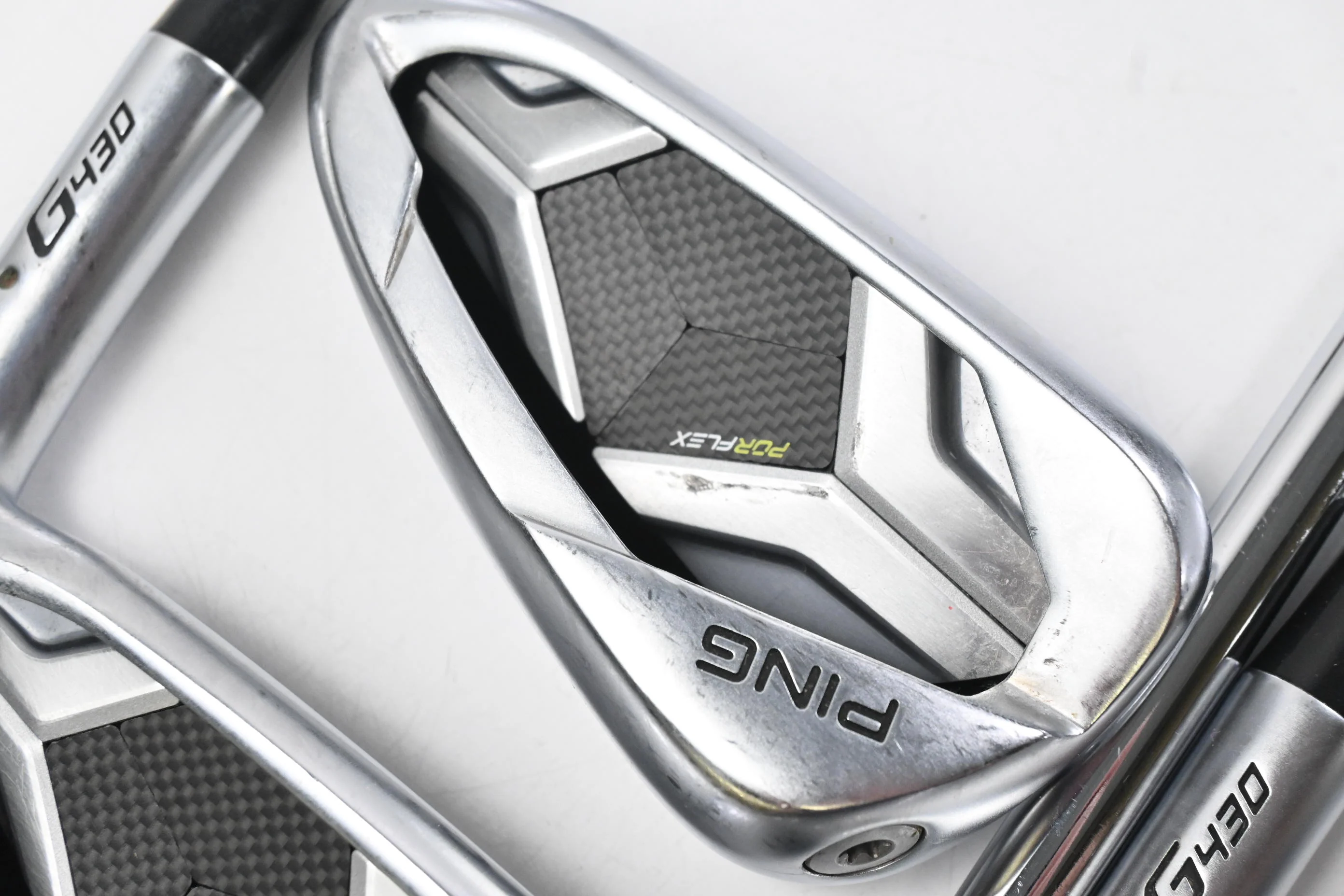 Ping G430 Irons / 5-9i / Green Dot / X Flex Dynamic Gold X100 Shafts
