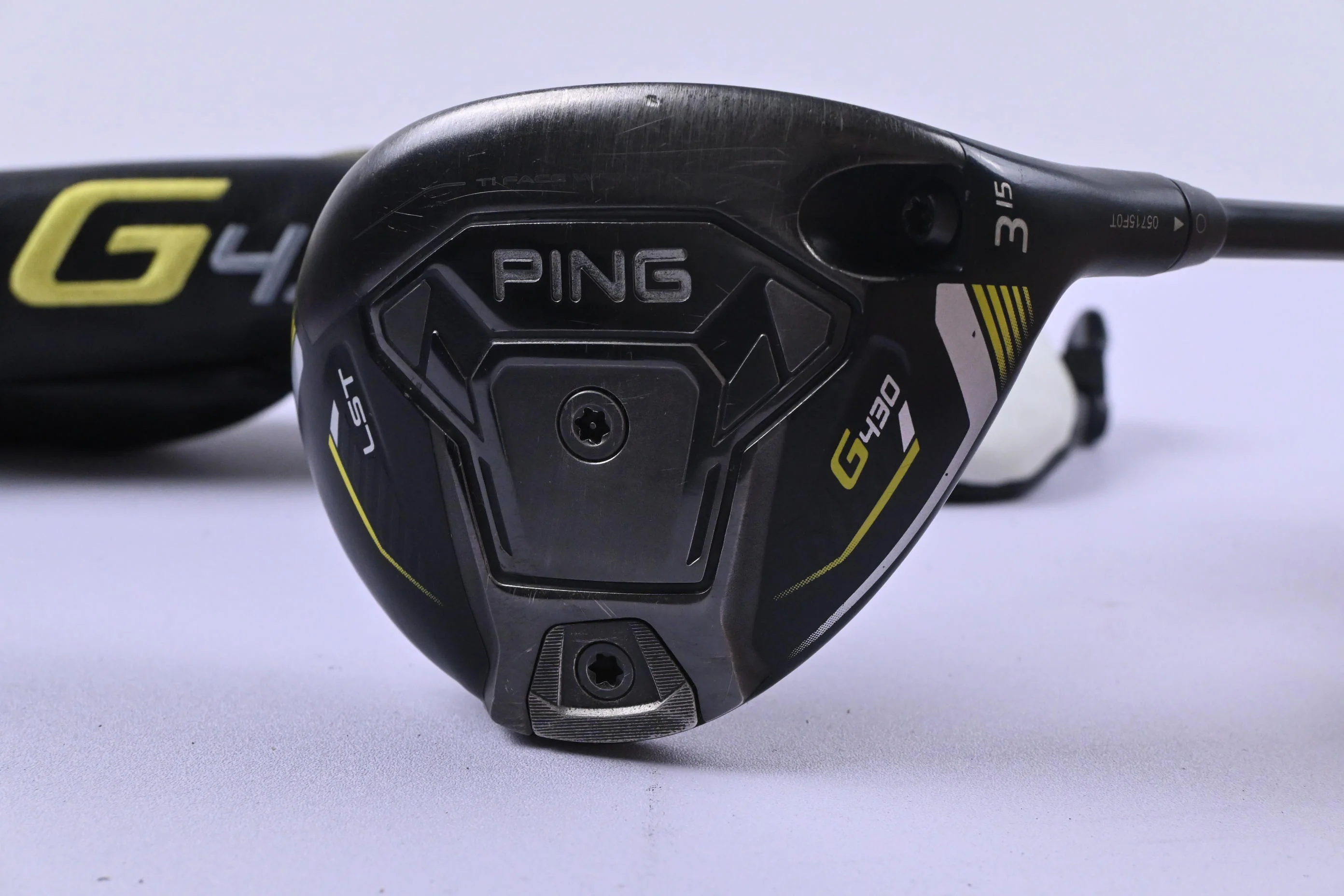 Ping G430 LST #3 Wood / 15 Degree / Stiff Flex Ping Alta CB Black 65 Shaft - Image 2
