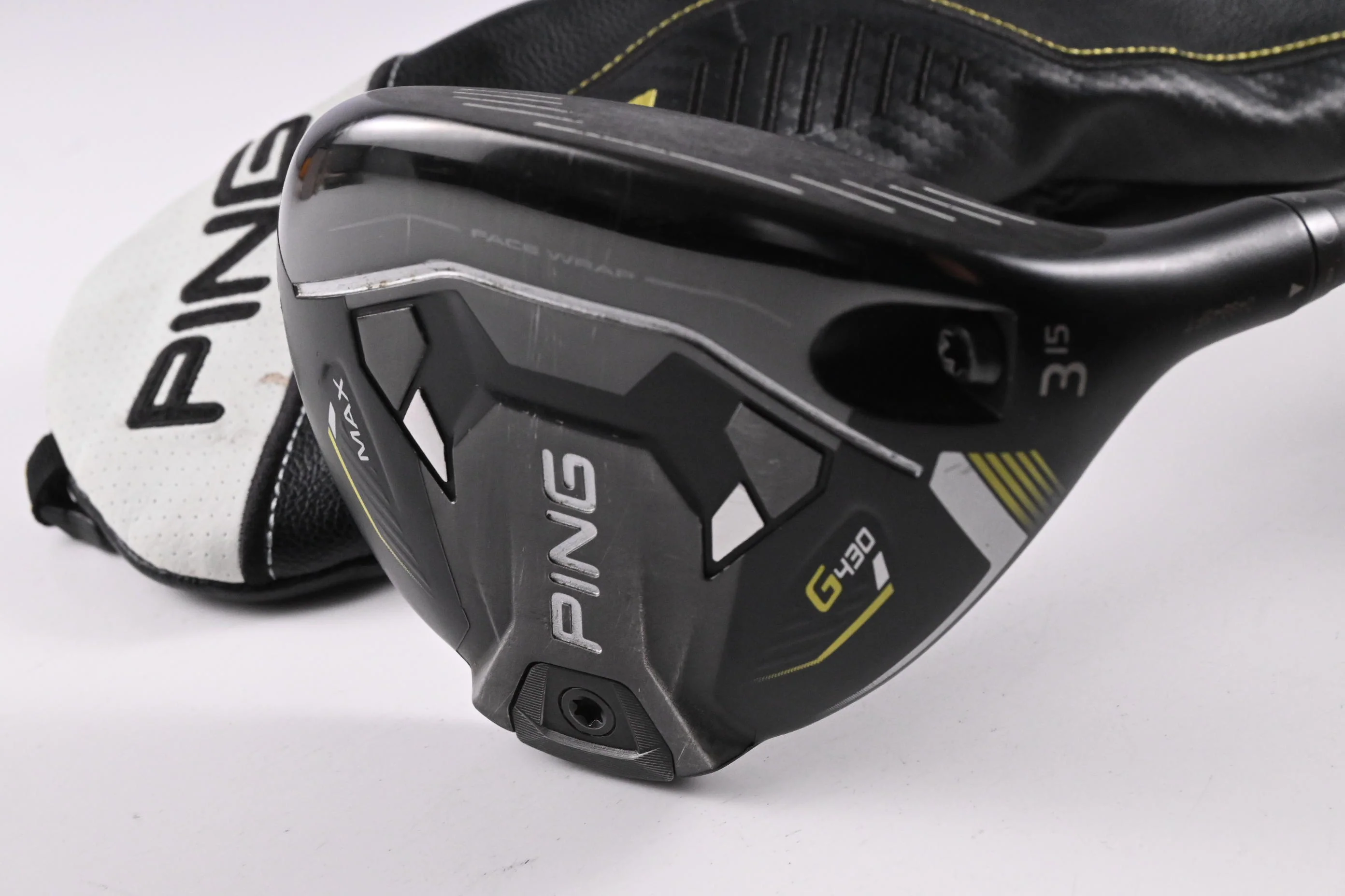 Ping G430 Max #3 Wood / 15 Degree / Stiff Flex HZRDUS Smoke Red RDX 70 Shaft - Image 2