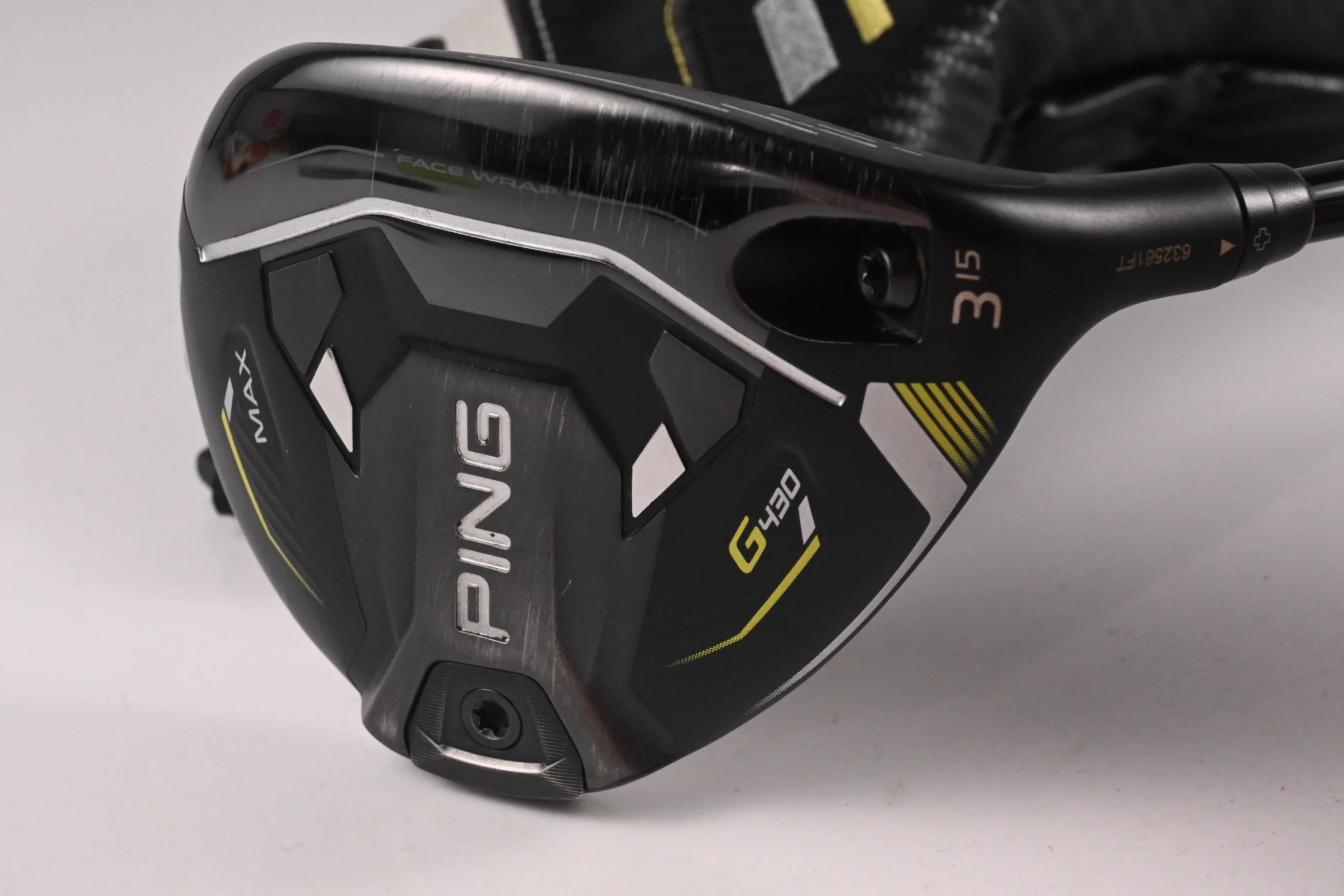 Ping G430 Max #3 Wood / 15 Degree / Regular Flex HZRDUS Smoke Red RDX 60 Shaft - Image 2