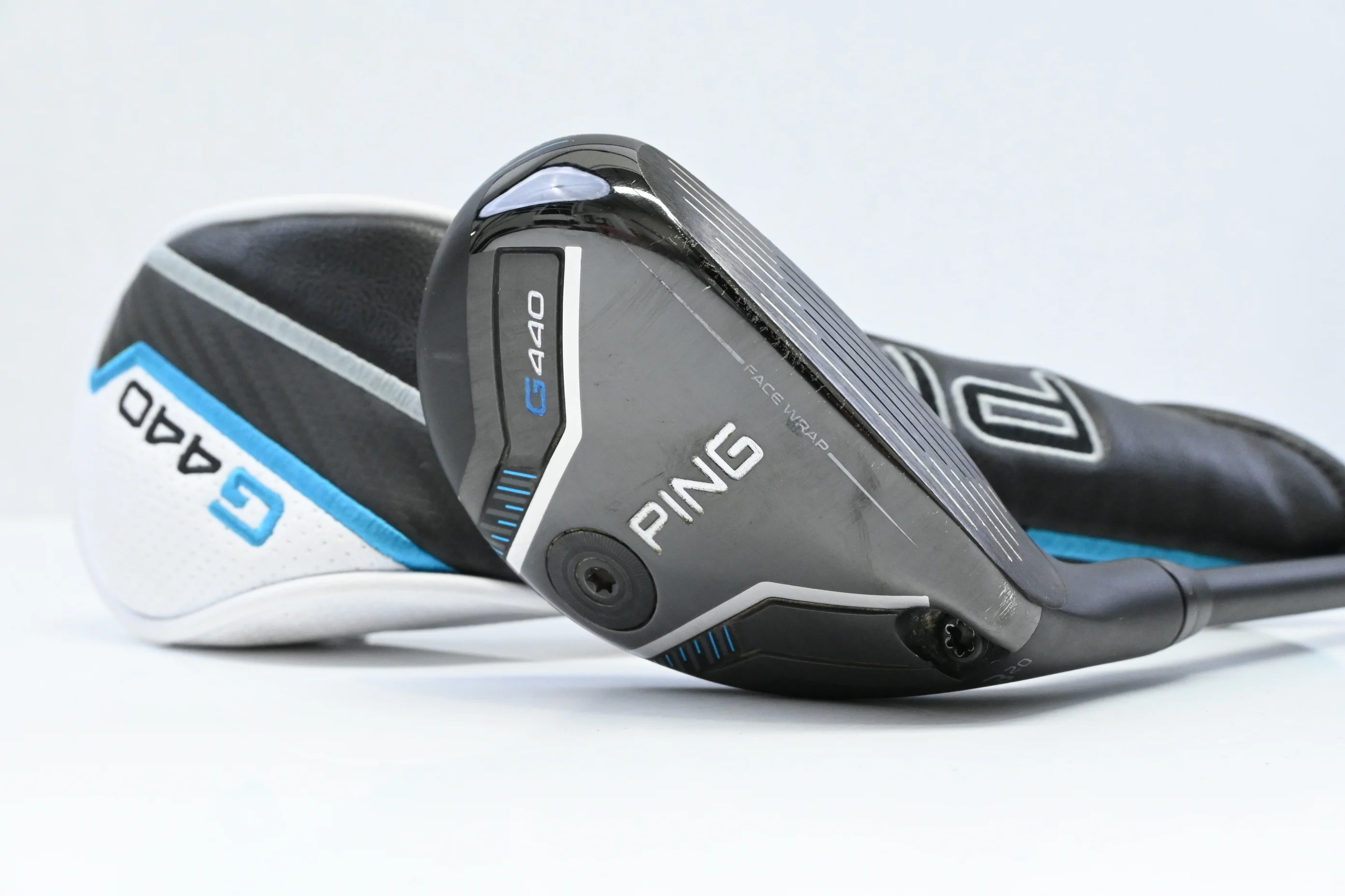 Ping G440 #3 Hybrid / 20 Degree / Stiff Flex Ping Alta CB Blue 70 Shaft