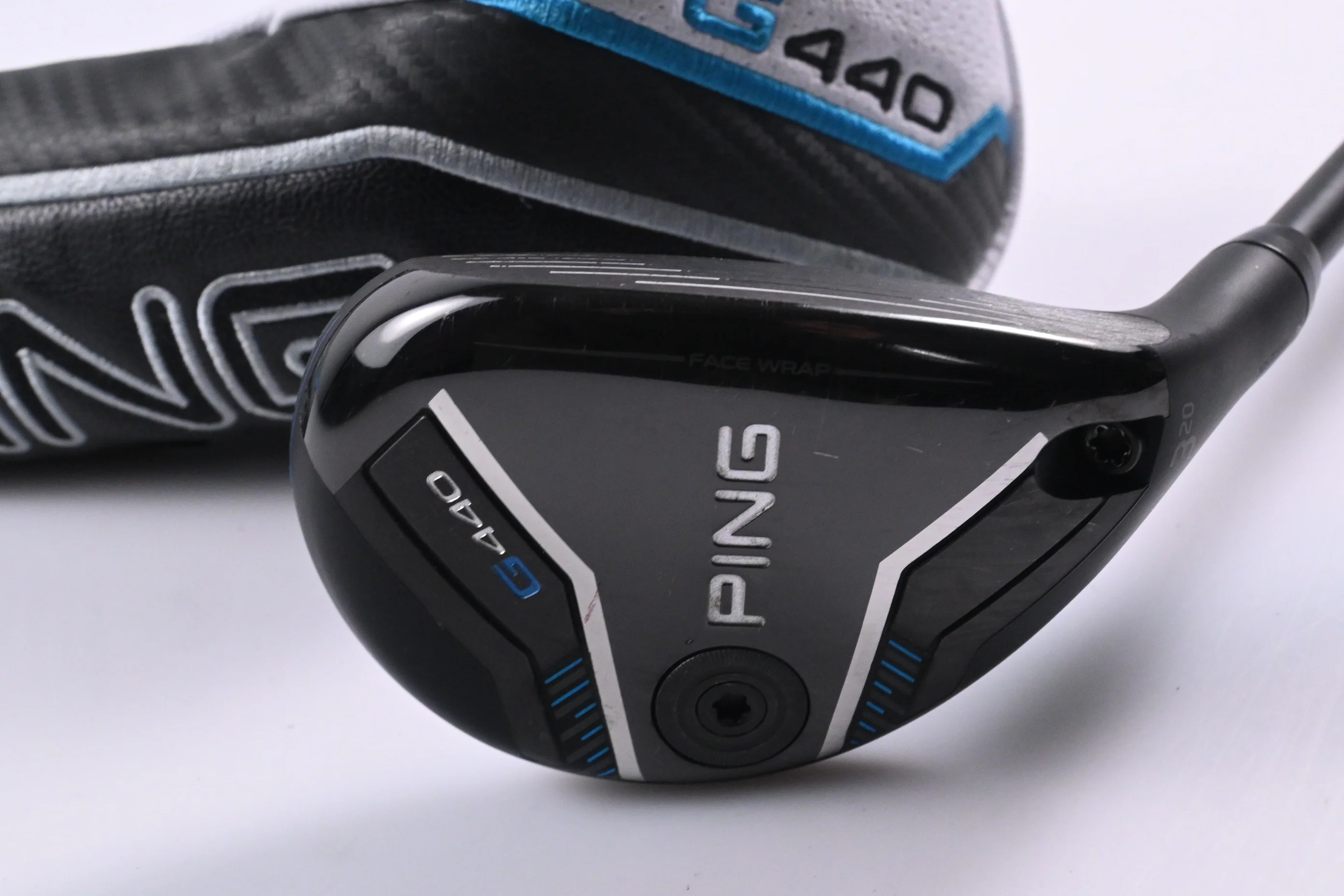 Ping G440 #3 Hybrid / 20 Degree / Regular Flex Ping Alta CB Blue 70 Shaft - Image 2
