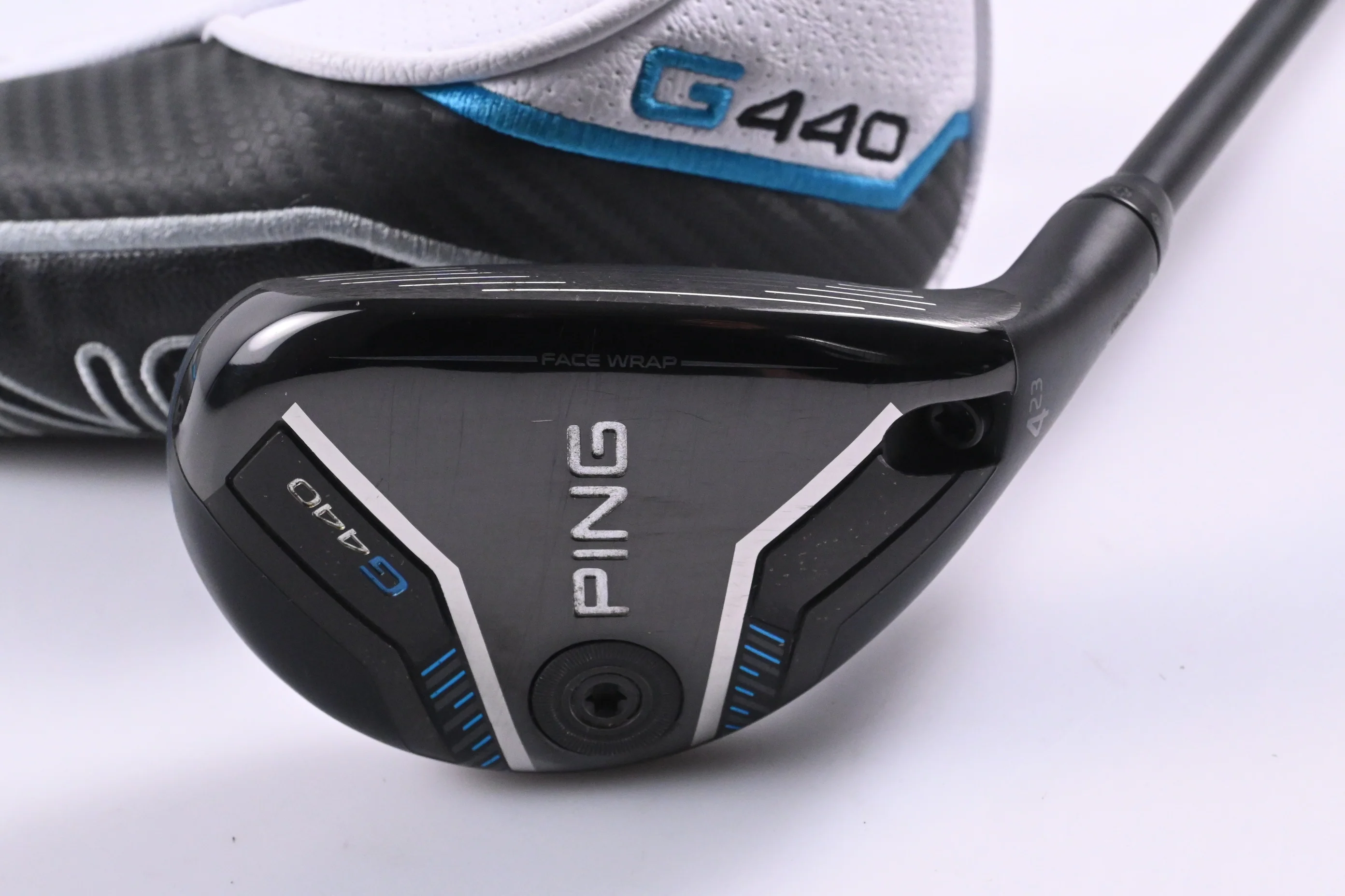 Ping G440 #4 Hybrid / 23 Degree / Regular Flex Ping Alta CB Blue 70 Shaft - Image 2