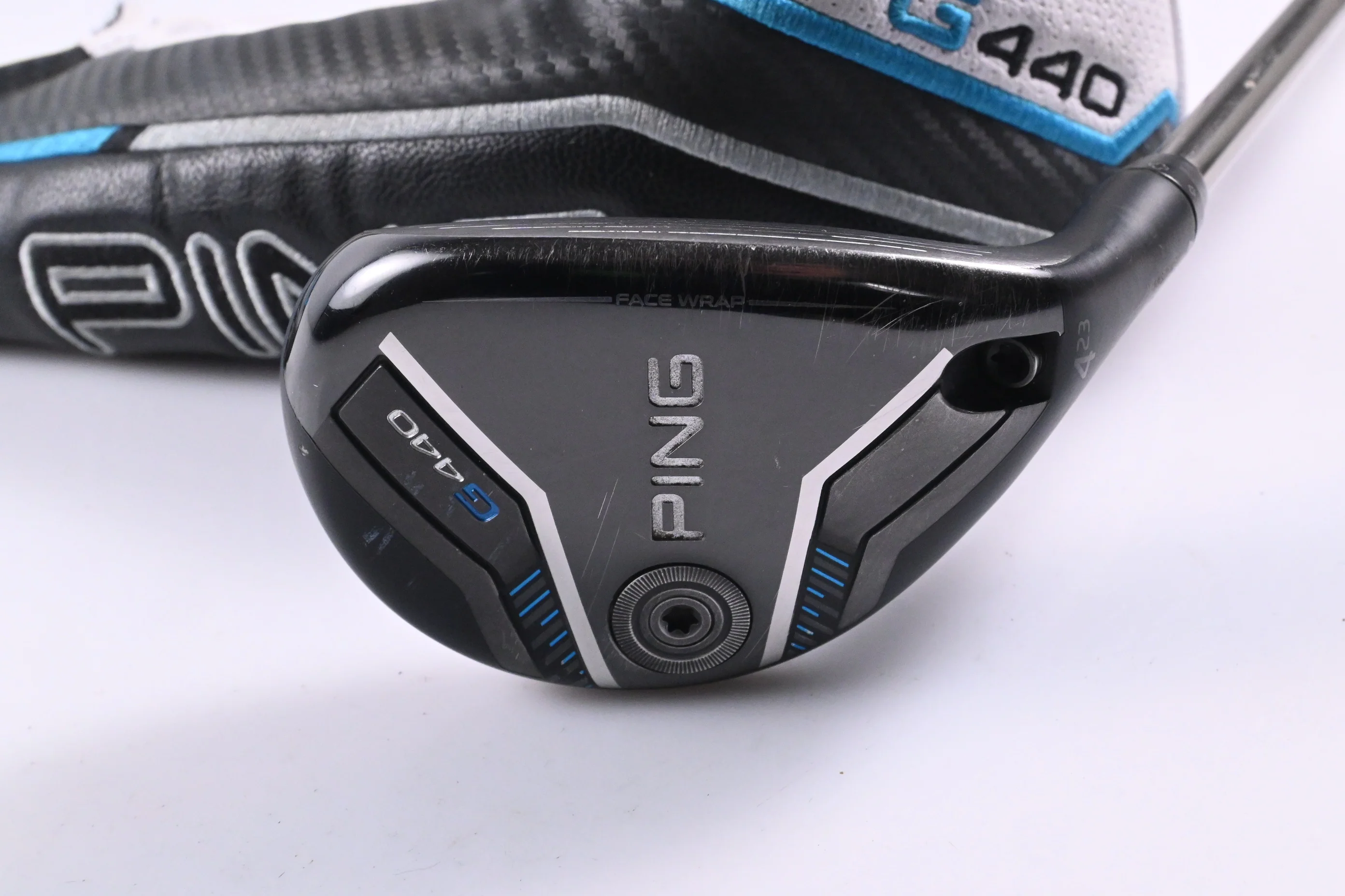 Ping G440 #4 Hybrid / 23 Degree / Stiff Flex Ping Tour 2.0 Chrome 85 Shaft - Image 2