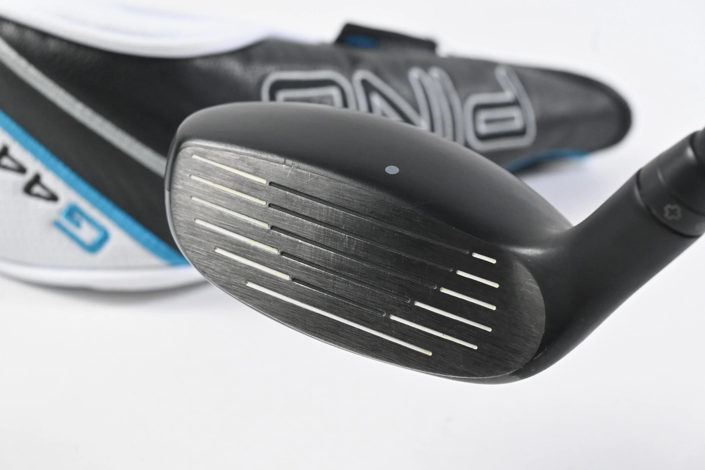 Ping G440 #7 Hybrid / 34 Degree / Regular Flex Ping Alta CB Blue 70 Shaft - Image 4