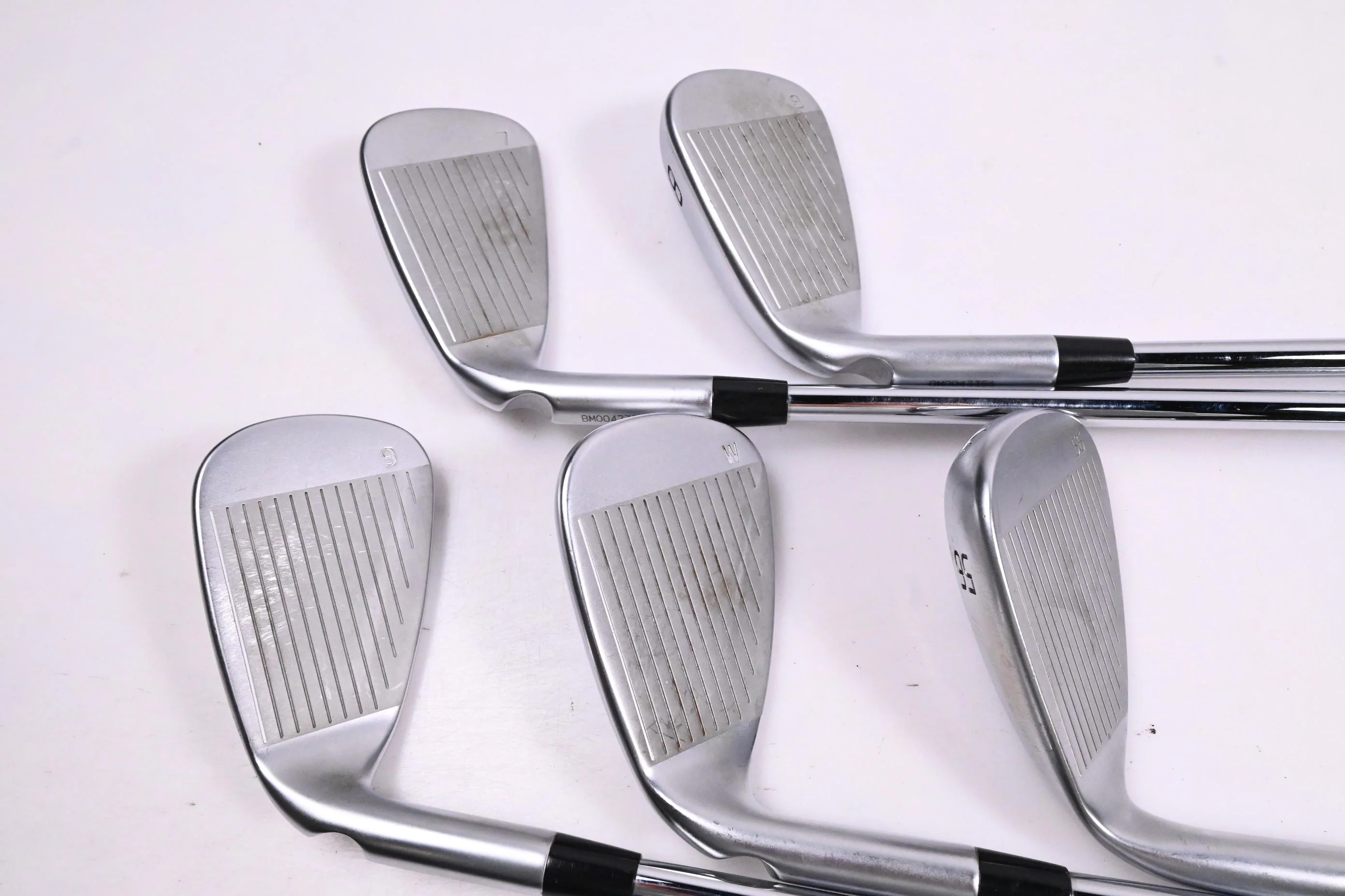 Ping G440 Irons / 7-PW+56° / Blue Dot / Regular Flex Ping AWT 3.0 Shafts - Image 4