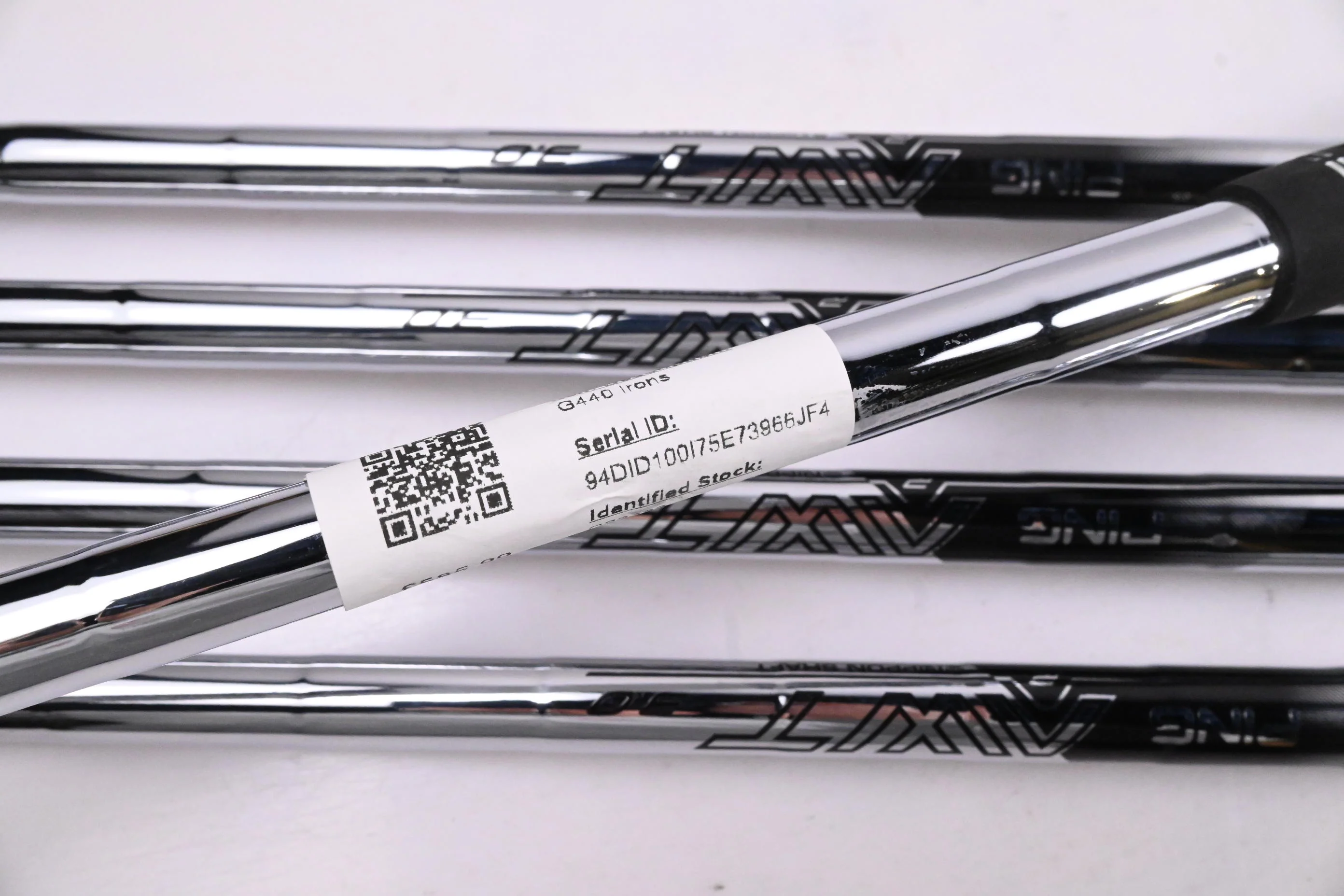 Ping G440 Irons / 7-PW+56° / Blue Dot / Regular Flex Ping AWT 3.0 Shafts - Image 7