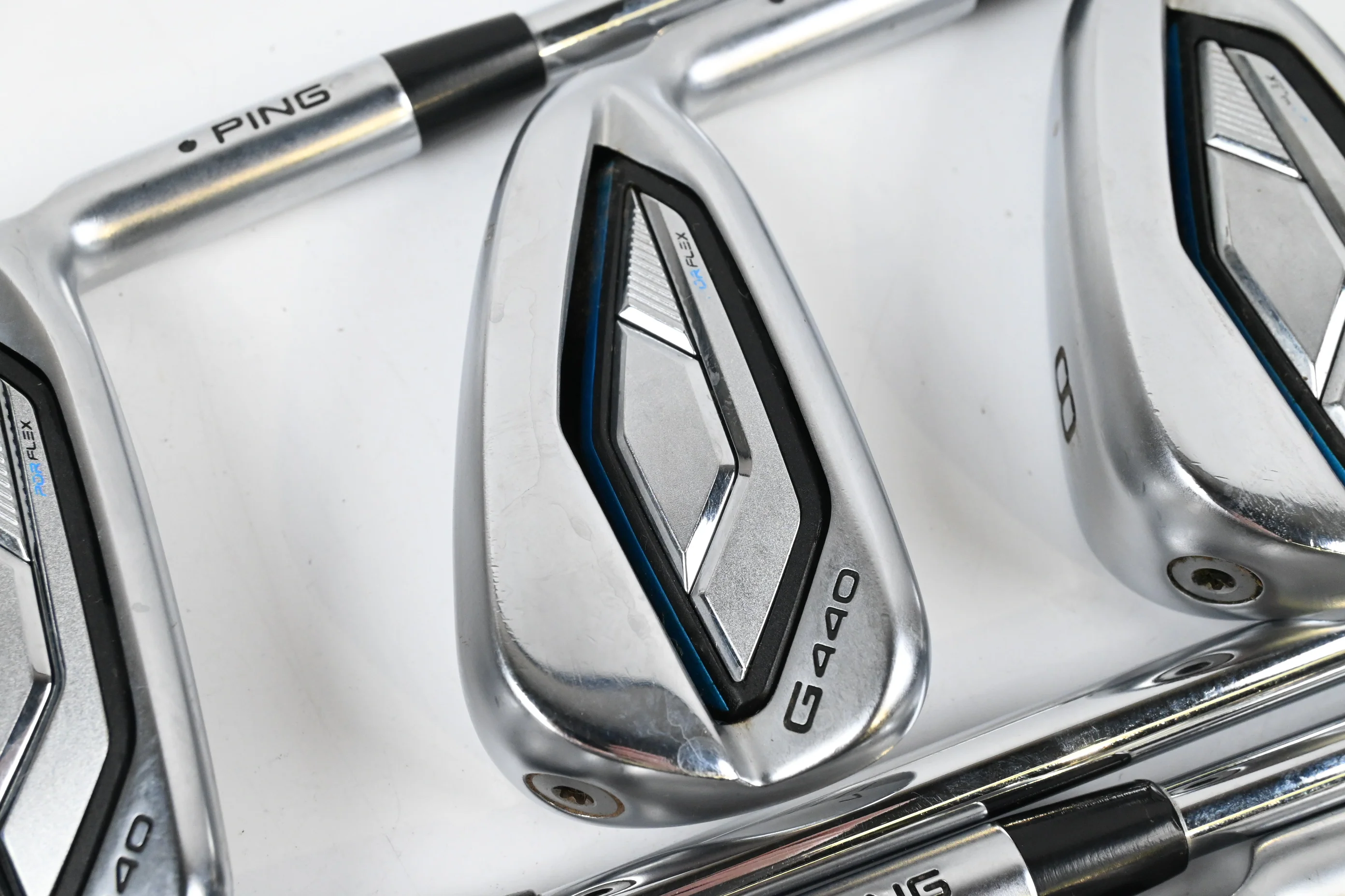 Ping G440 Irons / 6-PW+GW+SW / Black Dot / Stiff Flex Dynamic Gold S300 120