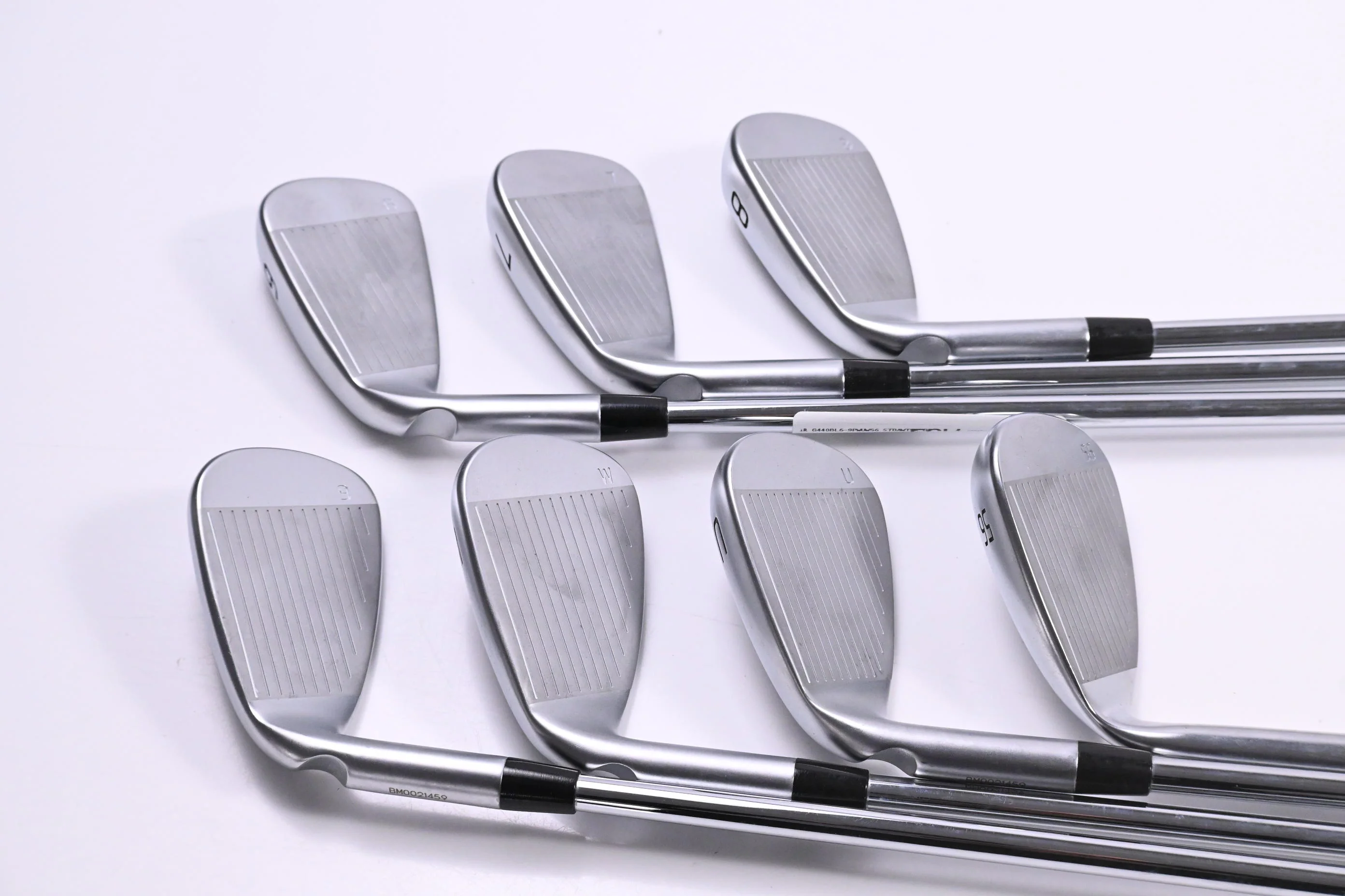Ping G440 Irons / 6-PW+UW+56° / Blue Dot / Regular Flex Ping AWT 3.0 Shafts - Image 3