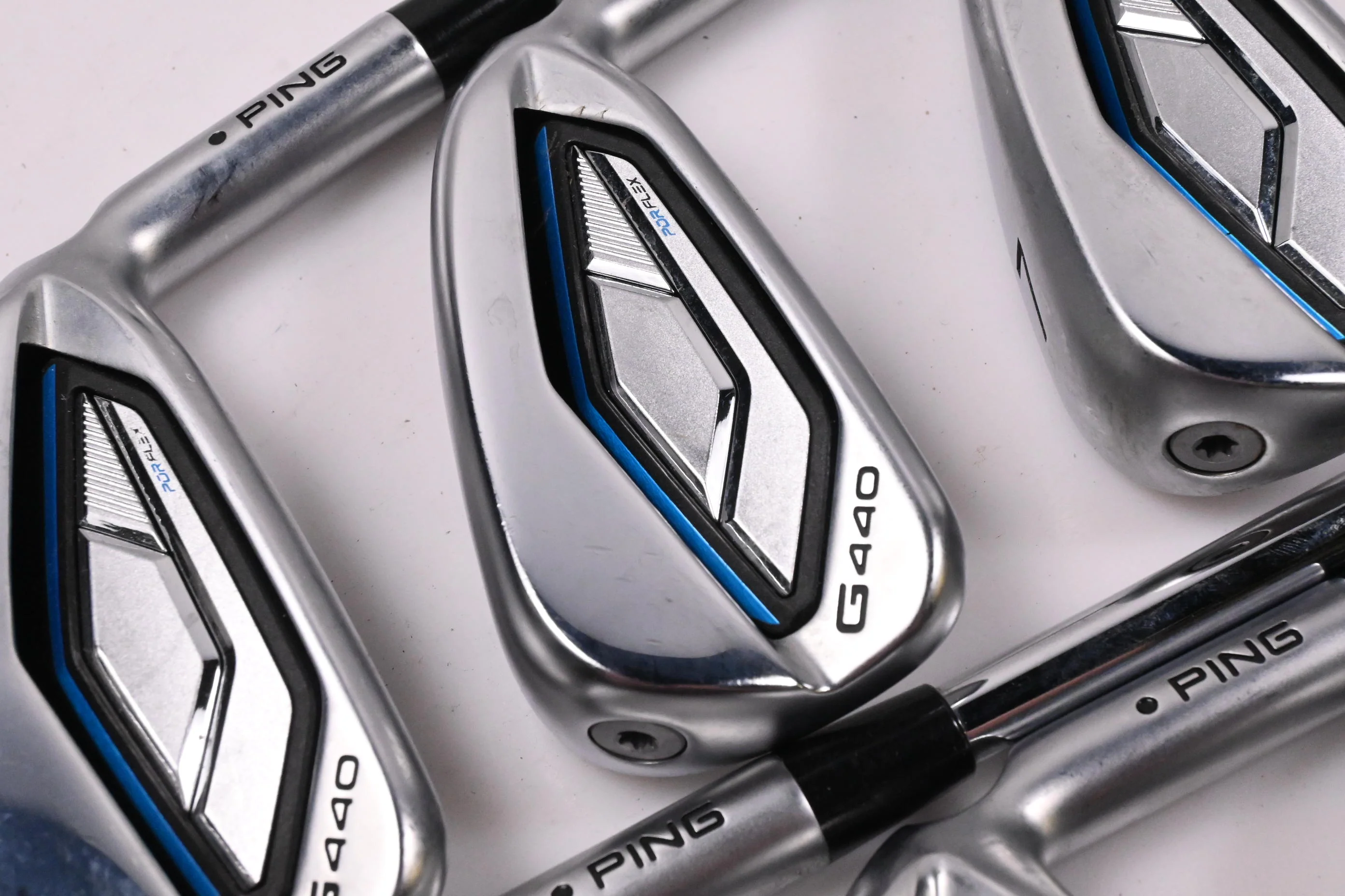 Ping G440 Irons / 5-PW / Black Dot / X-Flex Dynamic Gold 120 X100 Shafts