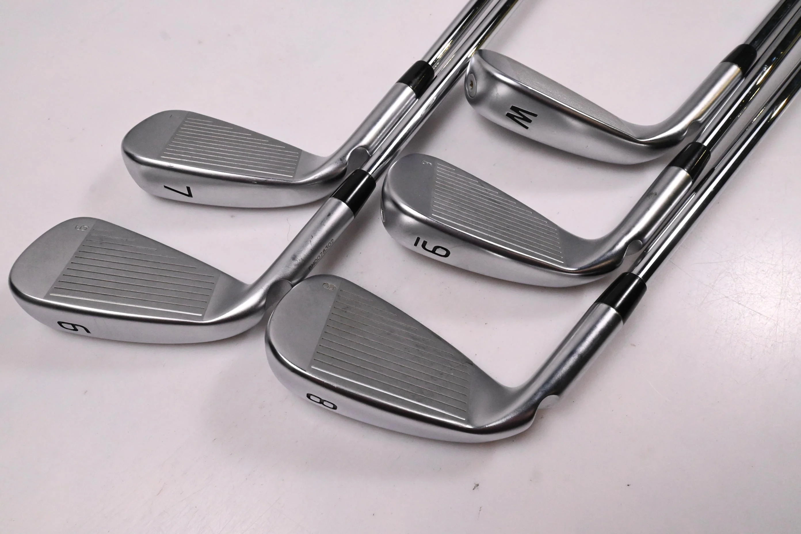 Ping G440 Irons / 6-PW / Blue Dot / Regular Flex Ping AWT 3.0 Shafts - Image 4