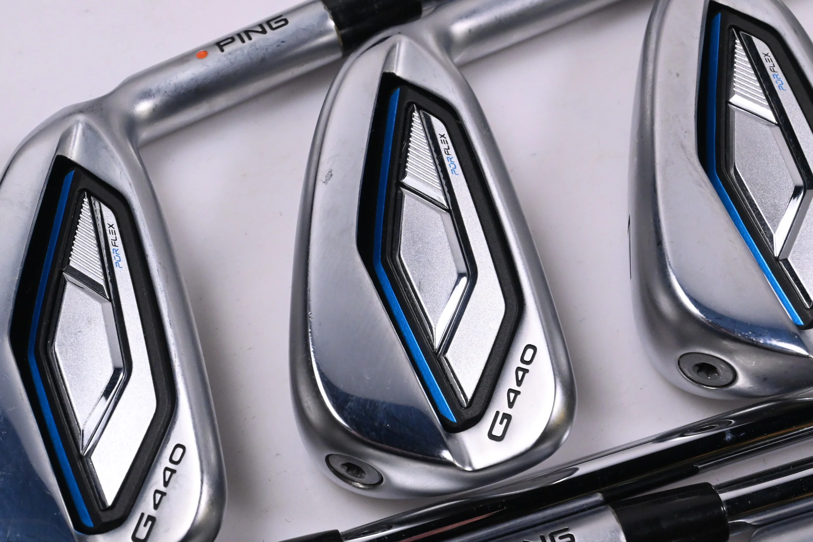 Ping G440 Irons / 5-PW+GW / Orange Dot / X-Flex Dynamic Gold Mid 115 X100