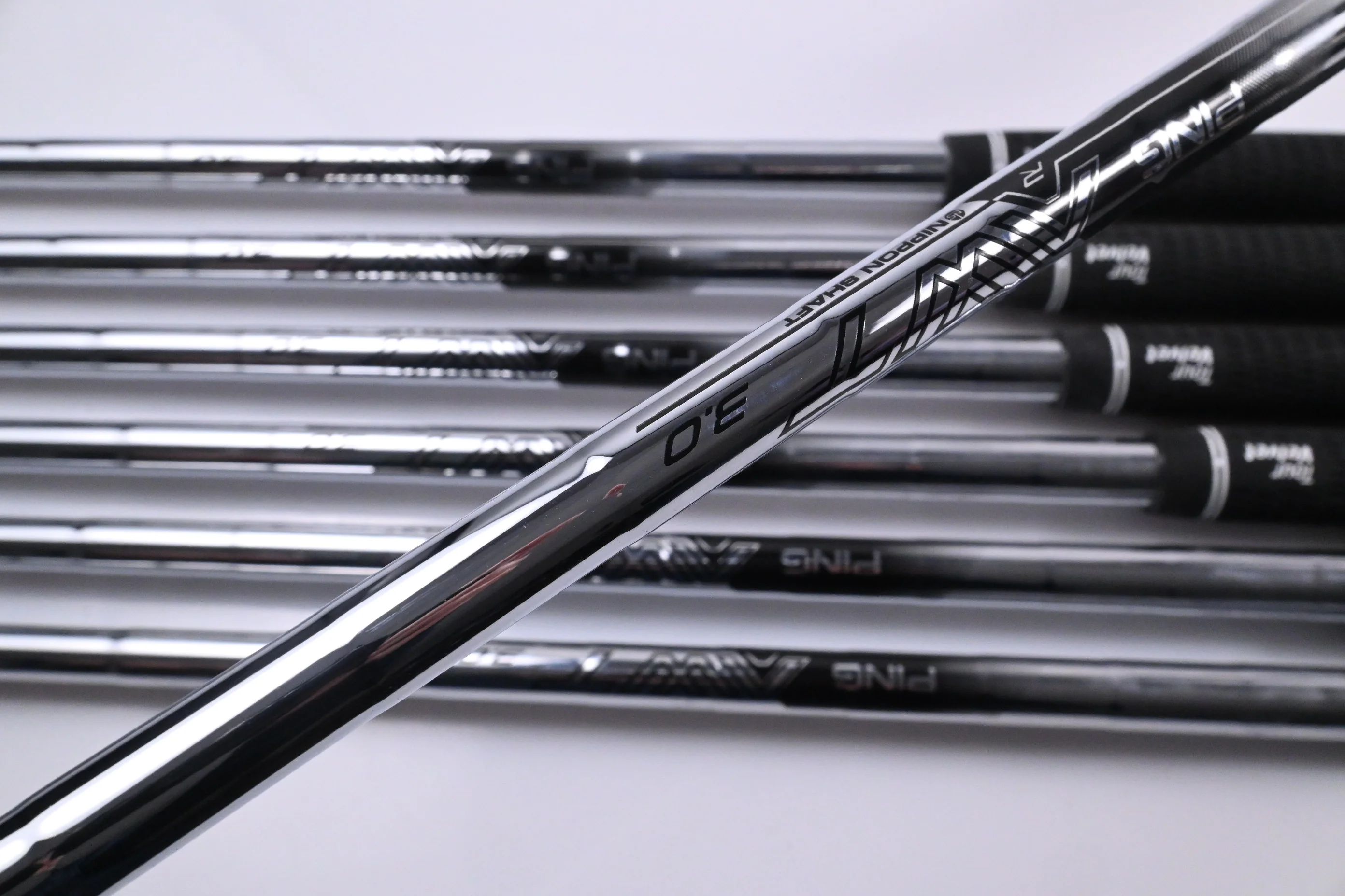 Ping G440 Irons / 4-PW / Black Dot / Regular Flex Ping AWT 3.0 Shafts - Image 5