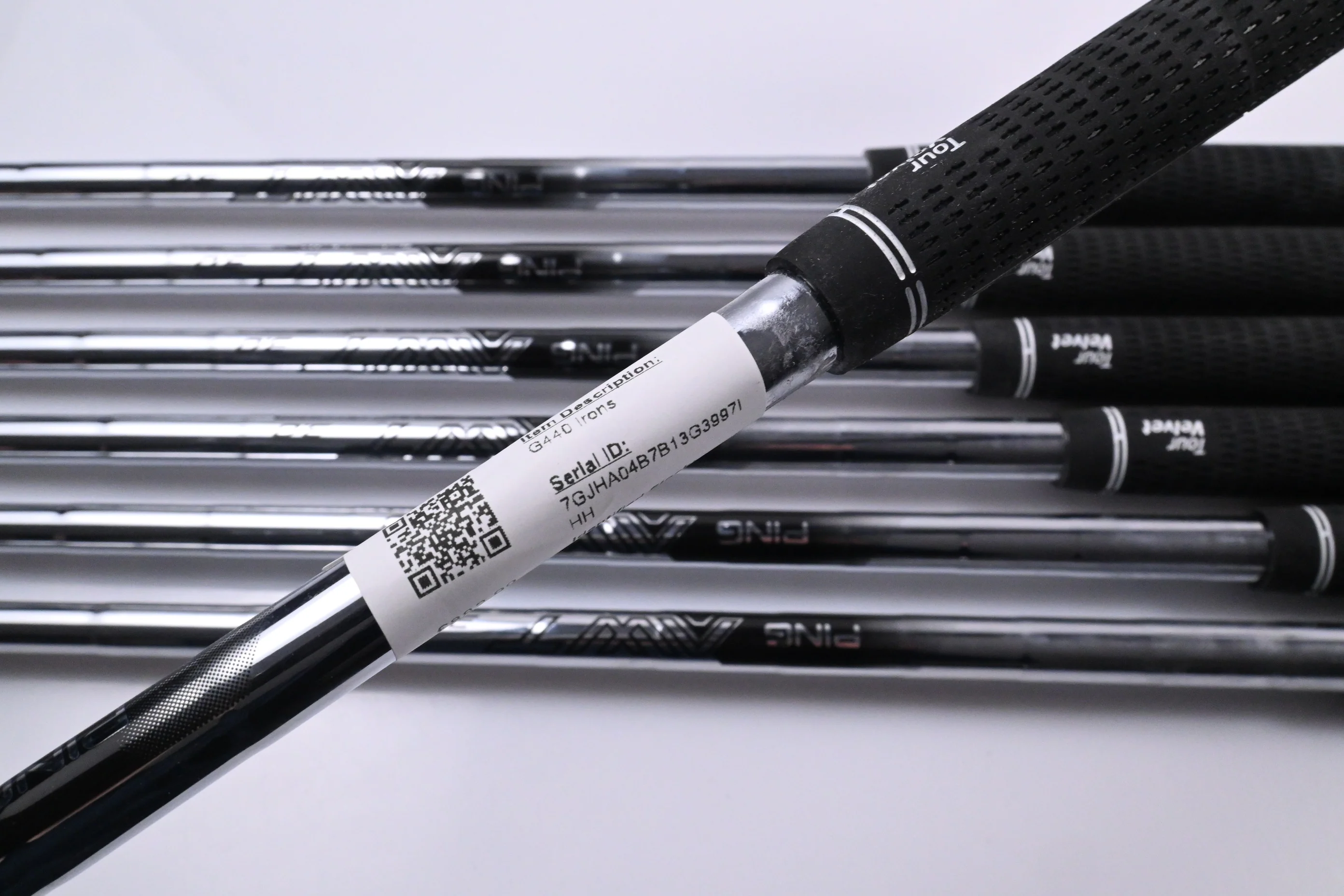Ping G440 Irons / 4-PW / Black Dot / Regular Flex Ping AWT 3.0 Shafts - Image 6