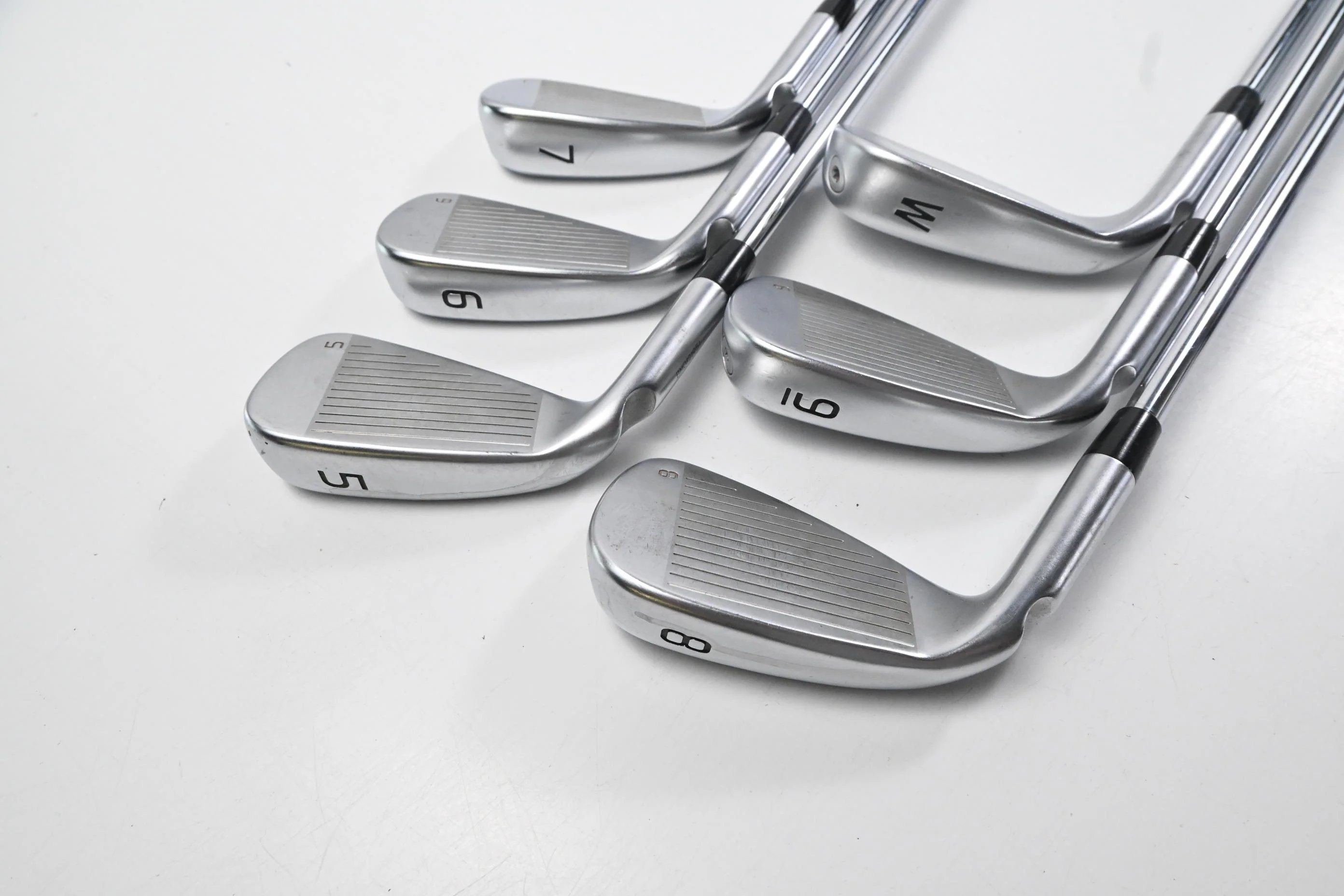 Ping G440 Irons / 5-PW / Blue Dot / Regular Flex Ping AWT 3.0 Shafts - Image 4