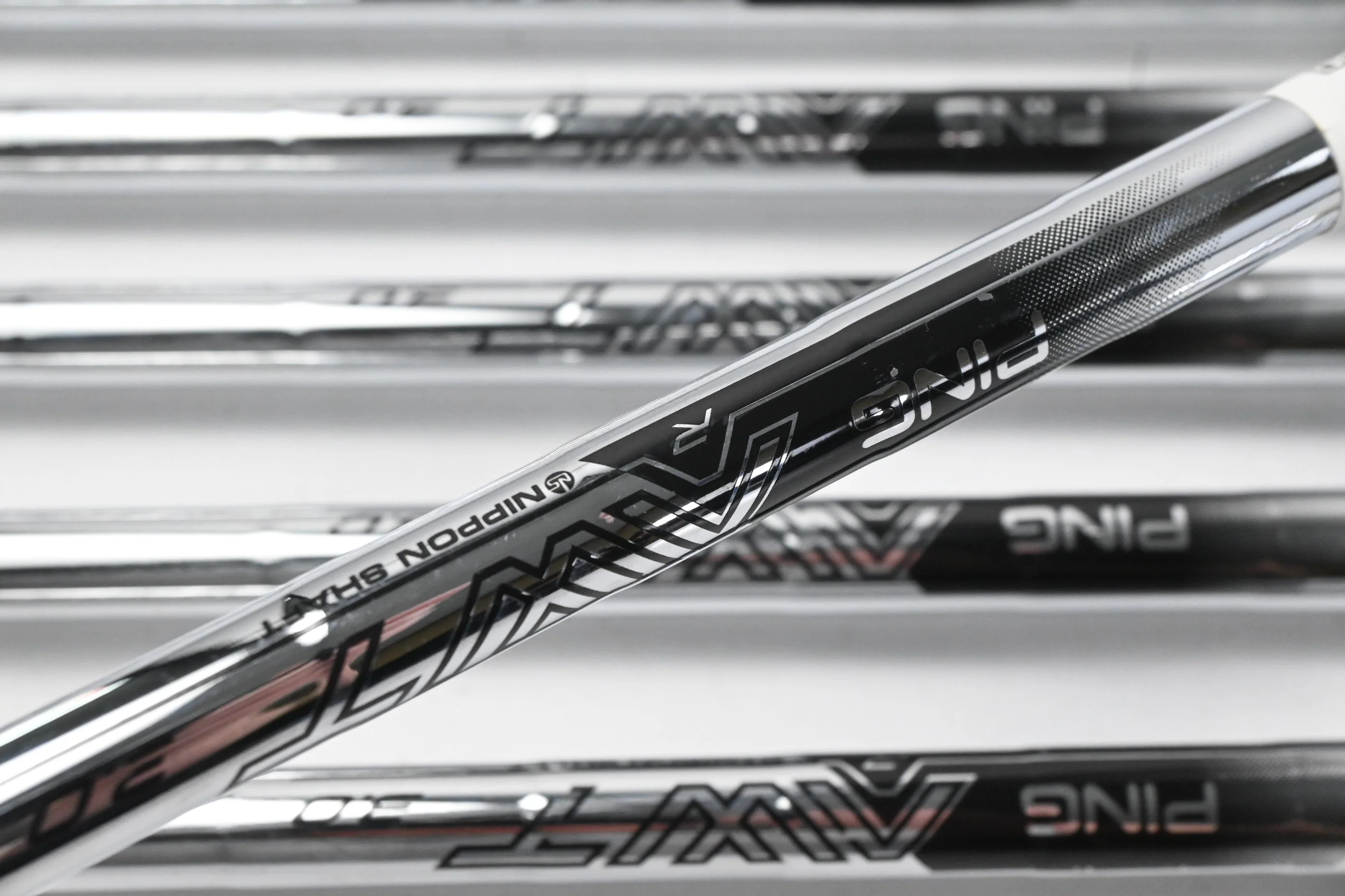 Ping G440 Irons / 5-PW / Blue Dot / Regular Flex Ping AWT 3.0 Shafts - Image 5