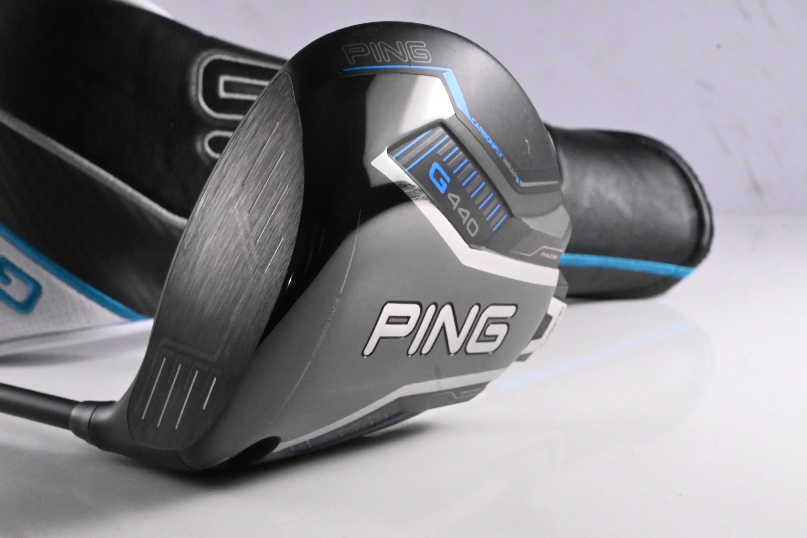 Left Hand Ping G440 Max Driver / 10.5 Degree / Senior Flex Ping Alta CB Blue 50