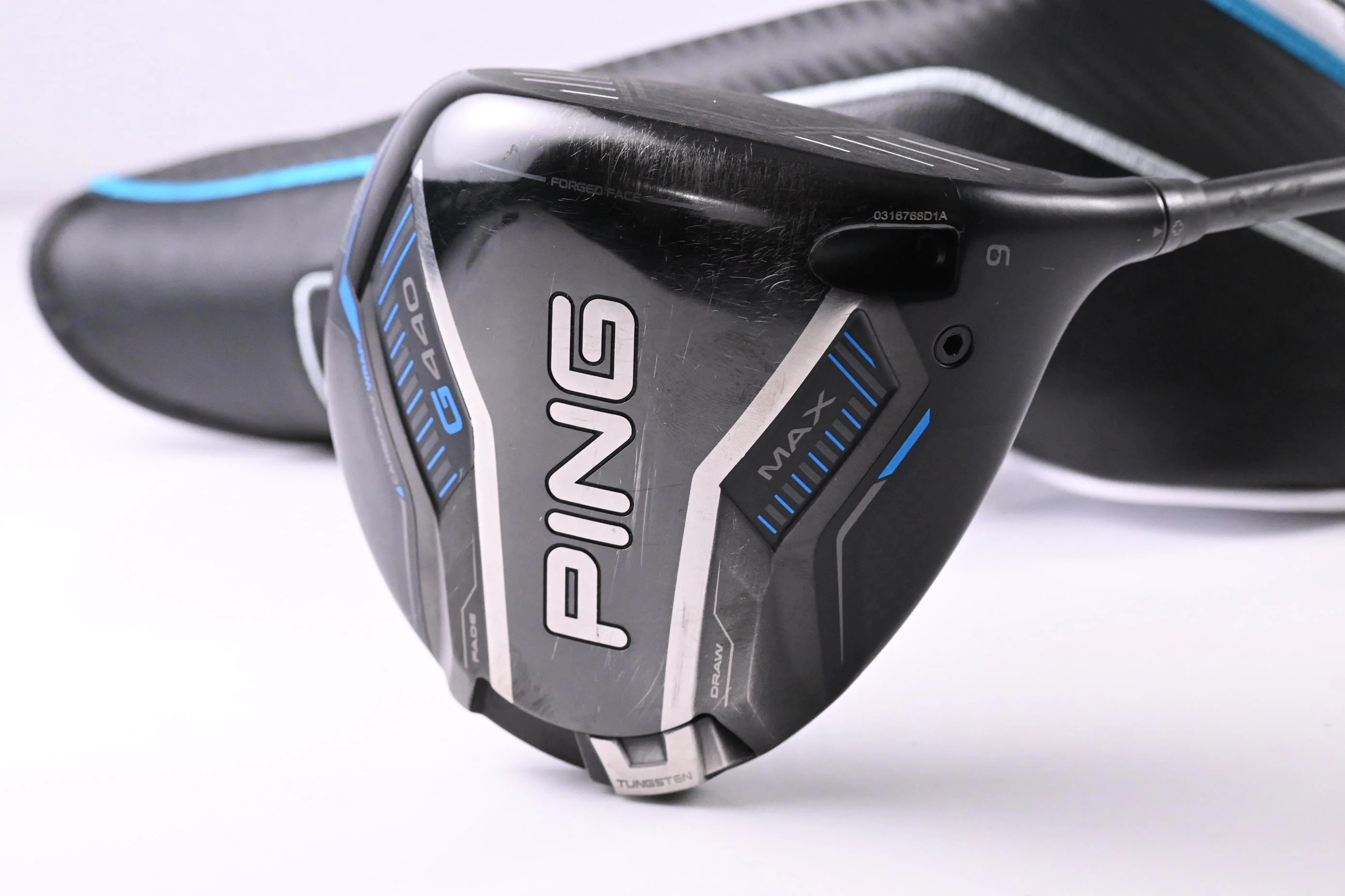 Ping G440 Max Driver / 9 Degree / Regular Flex HZRDUS Smoke Black 60 Shaft - Image 2
