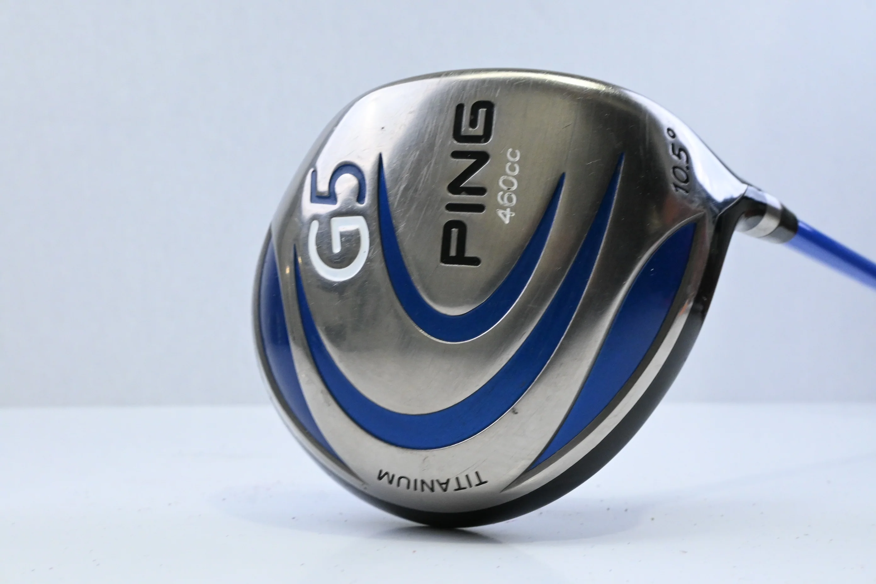 Ping G5 Driver / 10.5 Degree / Stiff Flex Grafalloy ProLaunch Blue 65 Shaft - Image 2