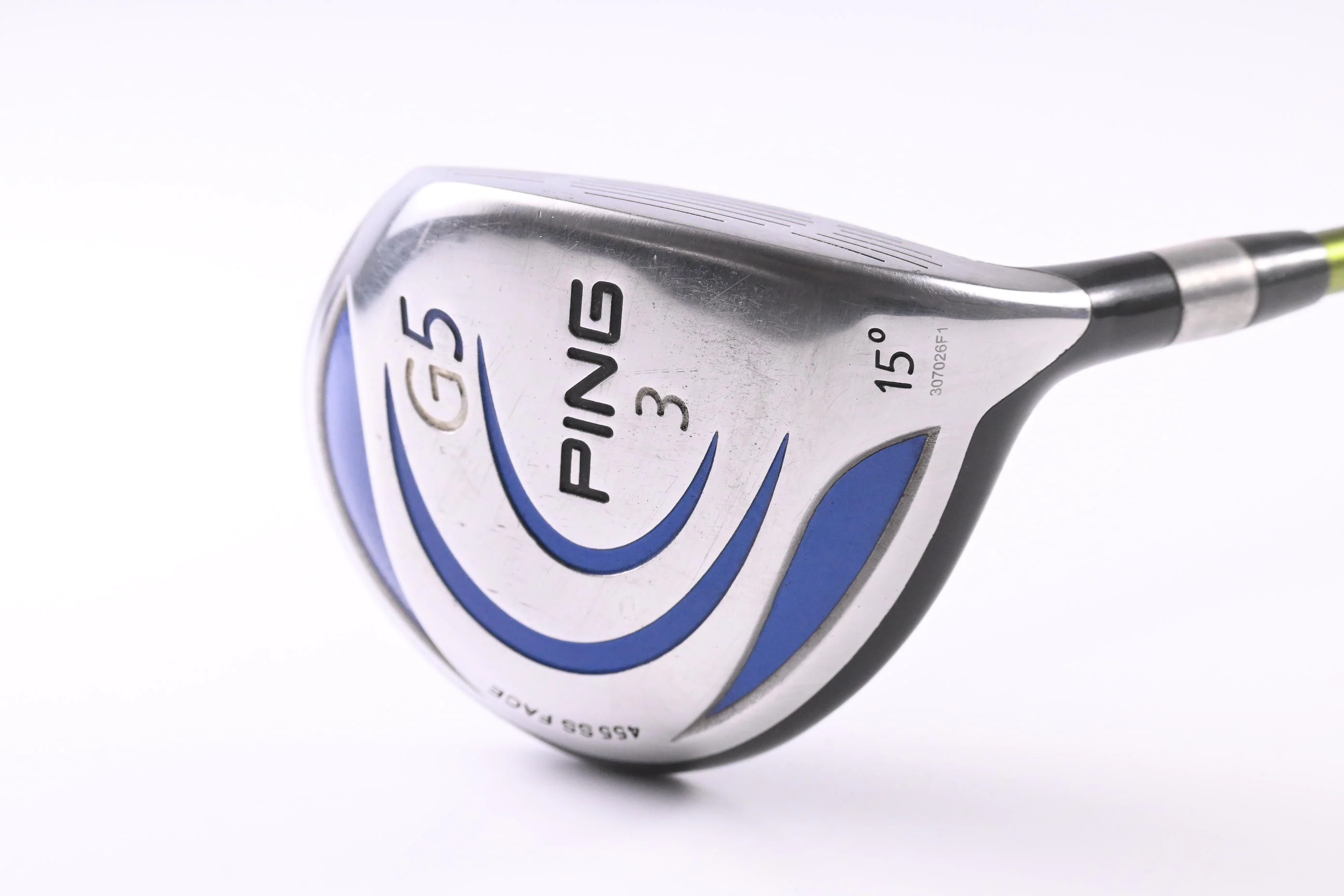 Ping G5 #3 Wood / 15 Degree / Regular Flex Aldila NV Green 75 Shaft - Image 2