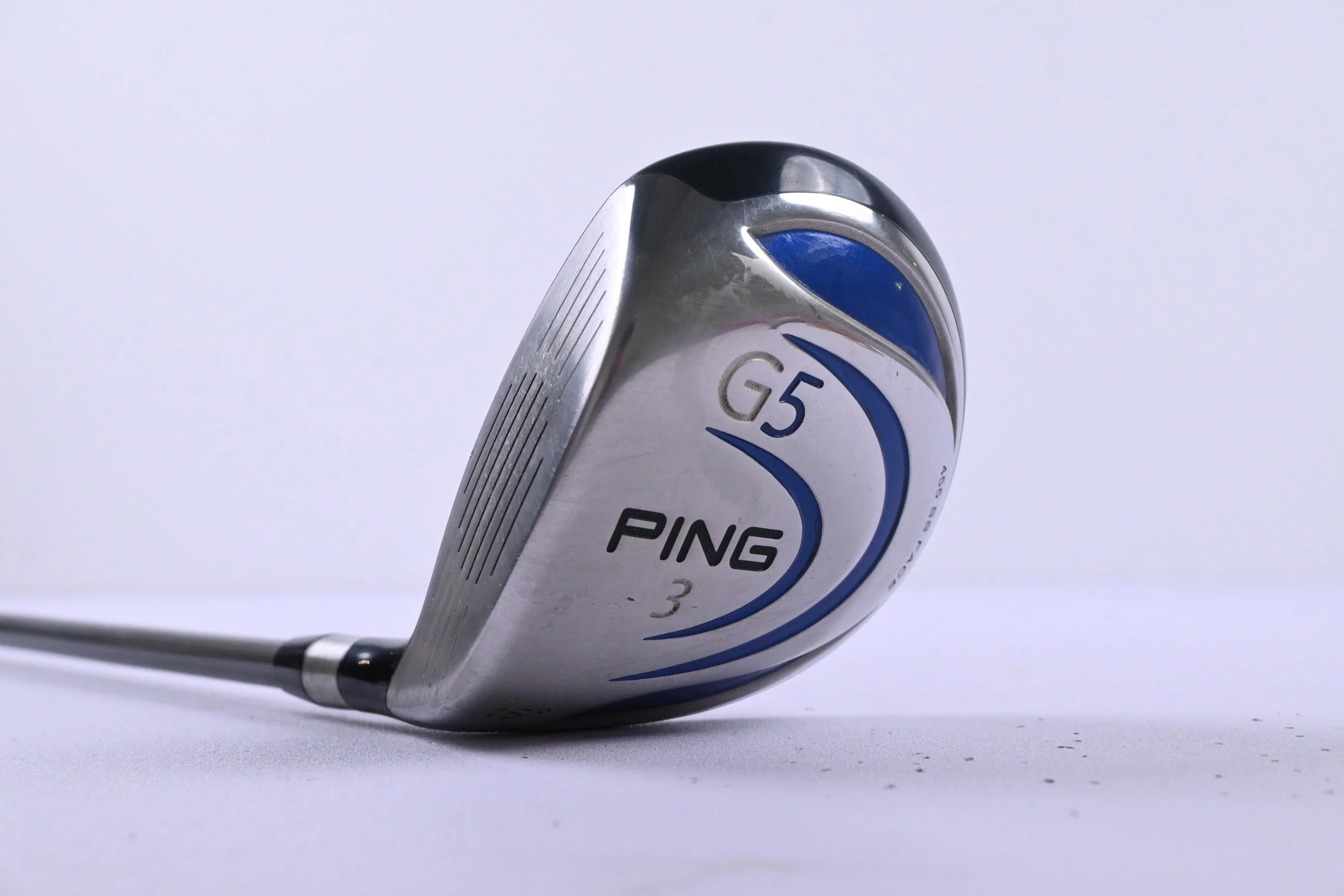 Left Hand Ping G5 #3 Wood / 15 Degree / Senior Flex Ping TFC 100 F Shaft