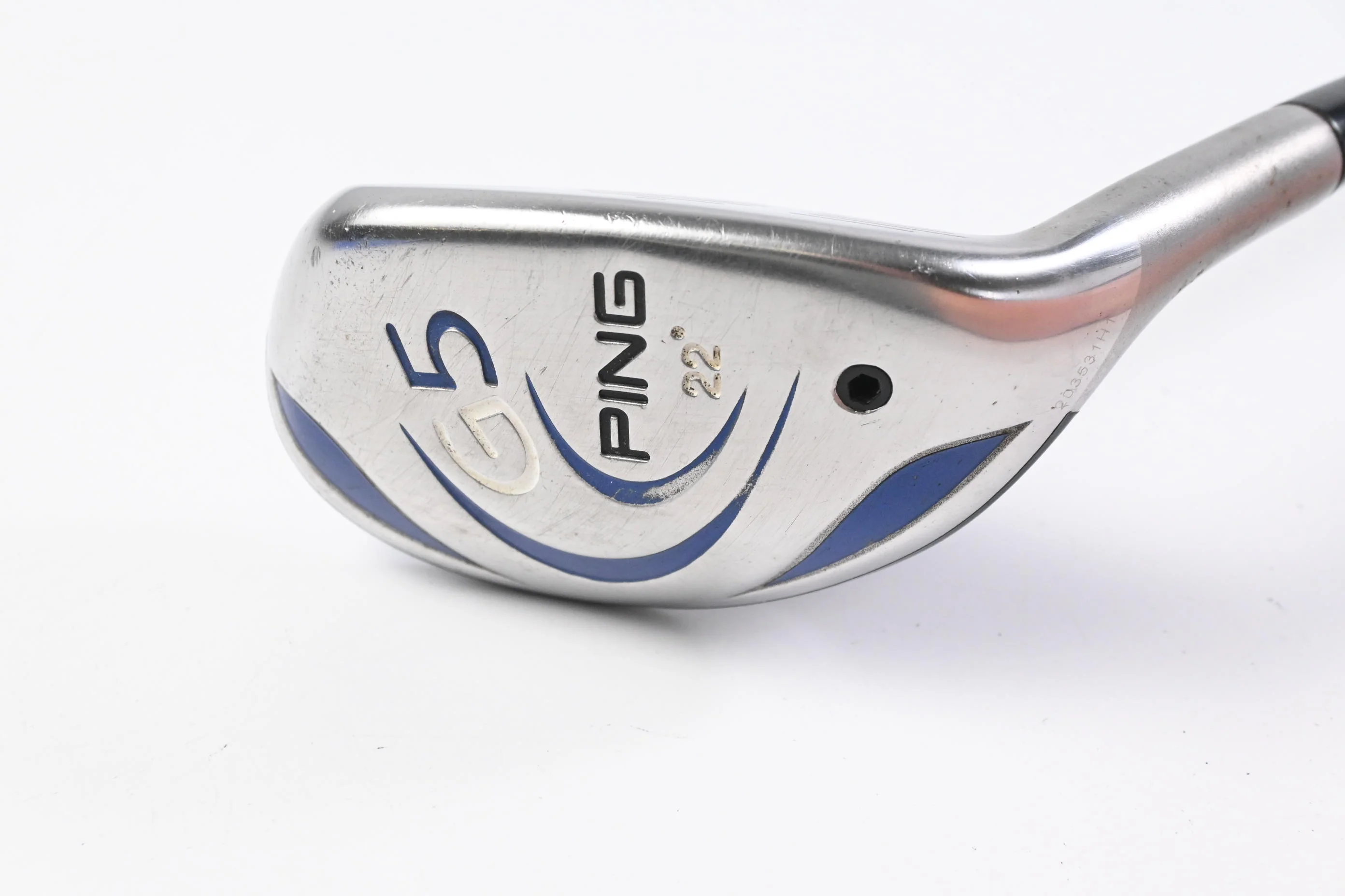 Ping G5 #4 Hybrid / 22 Degree / Regular Flex Pro Launch Blue Shaft - Image 2