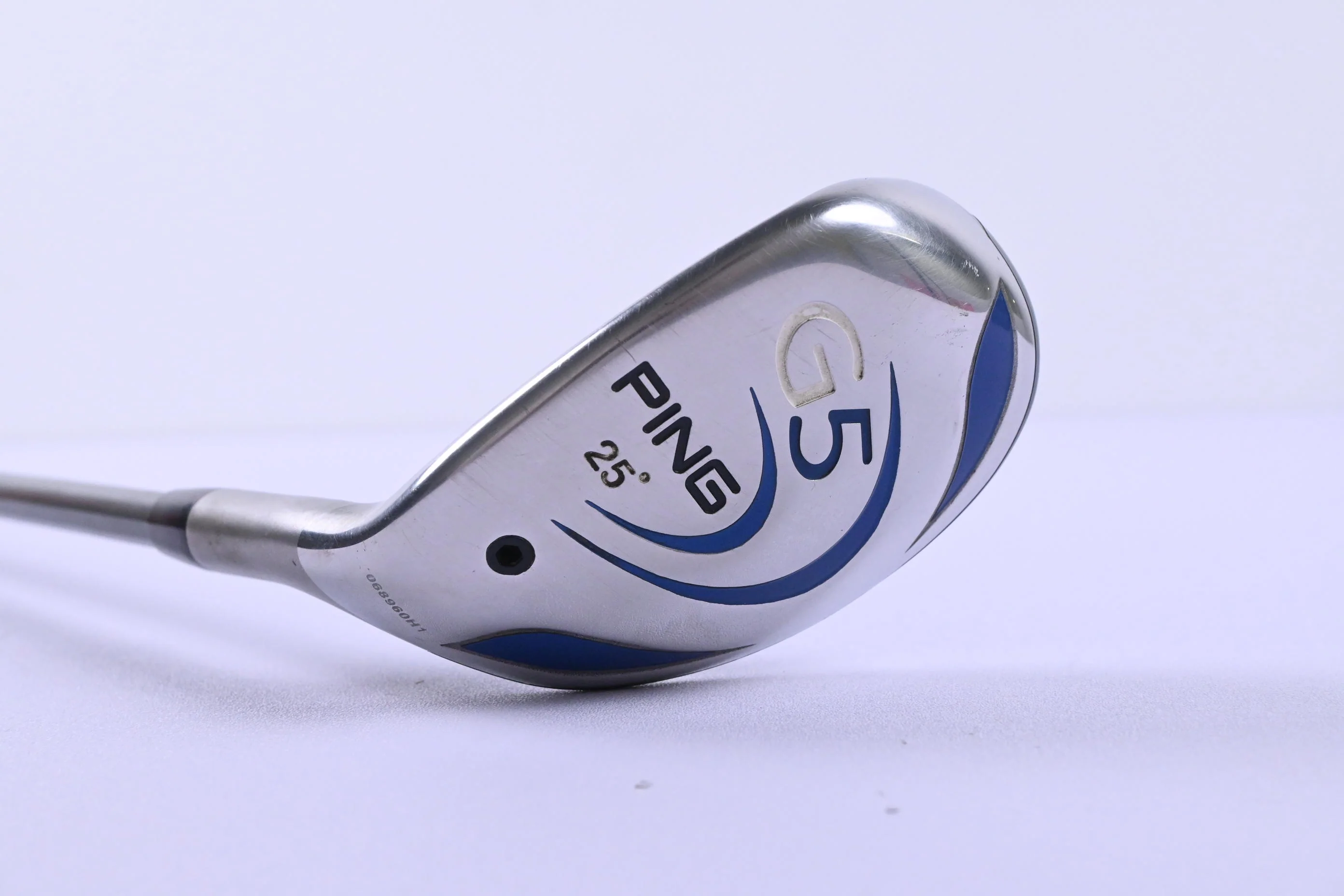 Left Hand Ping G5 #5 Hybrid / 22 Degree / Senior Flex Ping TFC 100H Shaft