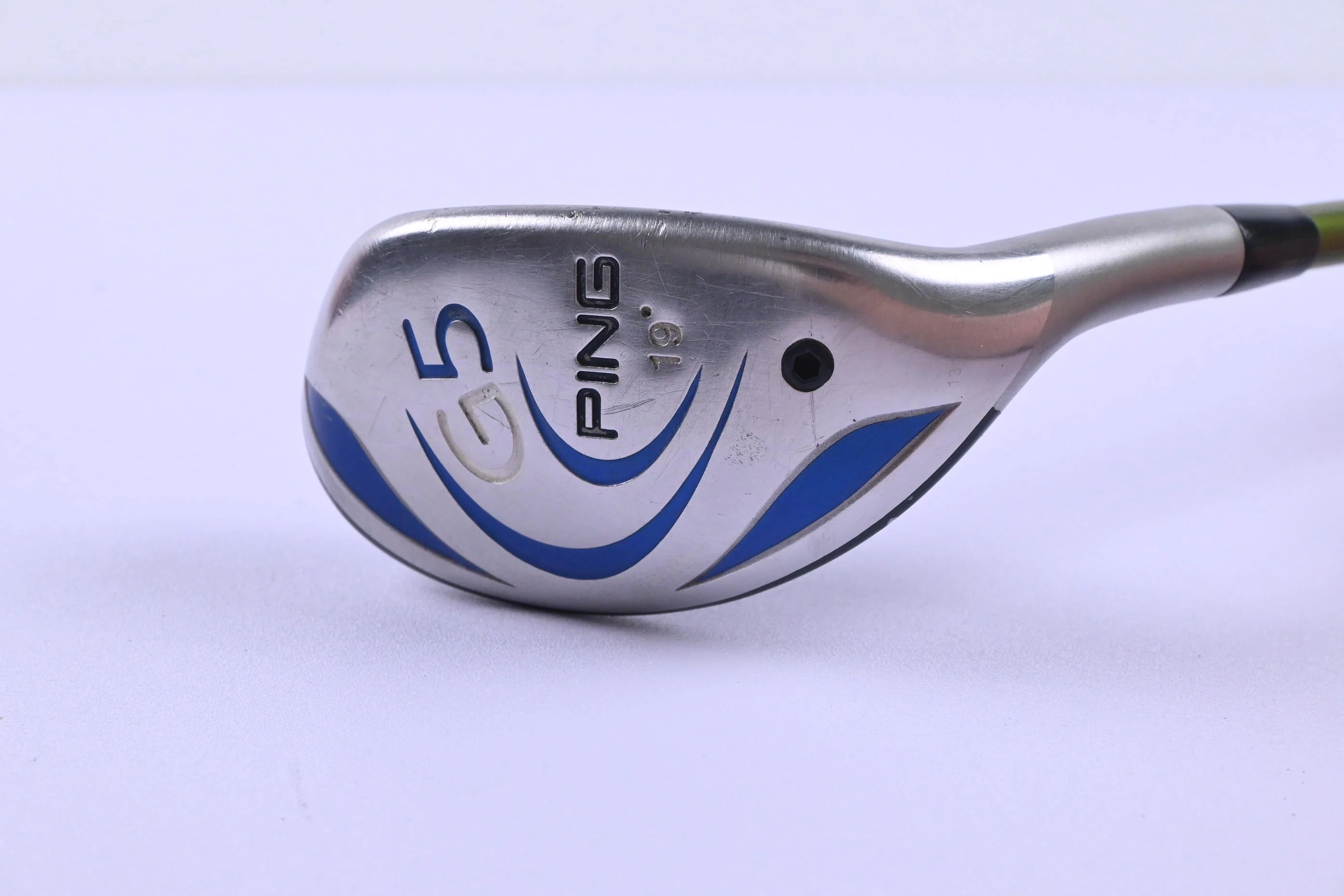 Ping G5 #3 Hybrid / 19 Degree / Stiff Flex Aldila NV Green Hybrid 85 Shaft - Image 2