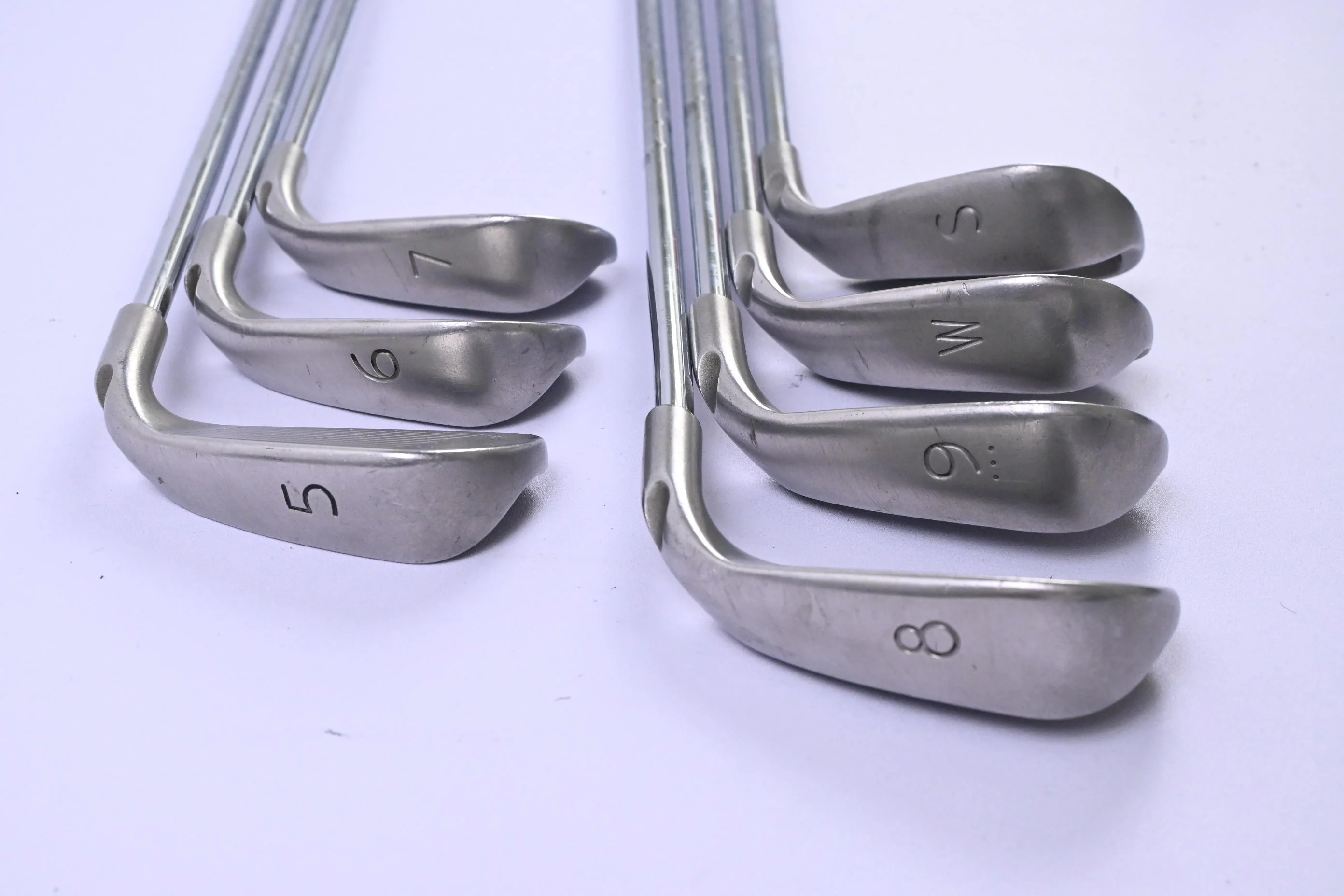 Left Hand Ping G5 Irons / 5-PW+SW / Black Dot / Stiff Flex True Temper Shafts - Image 4