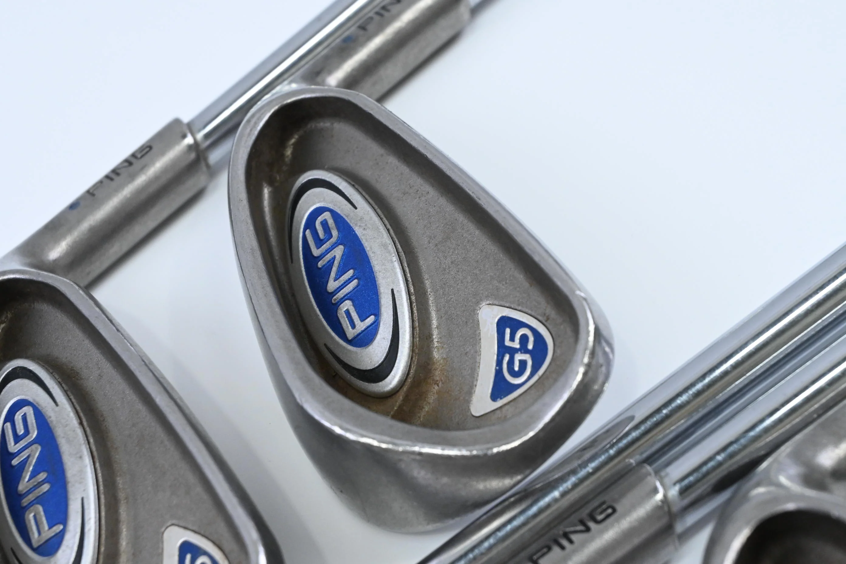 Ping G5 Irons / 5-9 / Blue Dot / Regular Flex Ping AWT Shafts