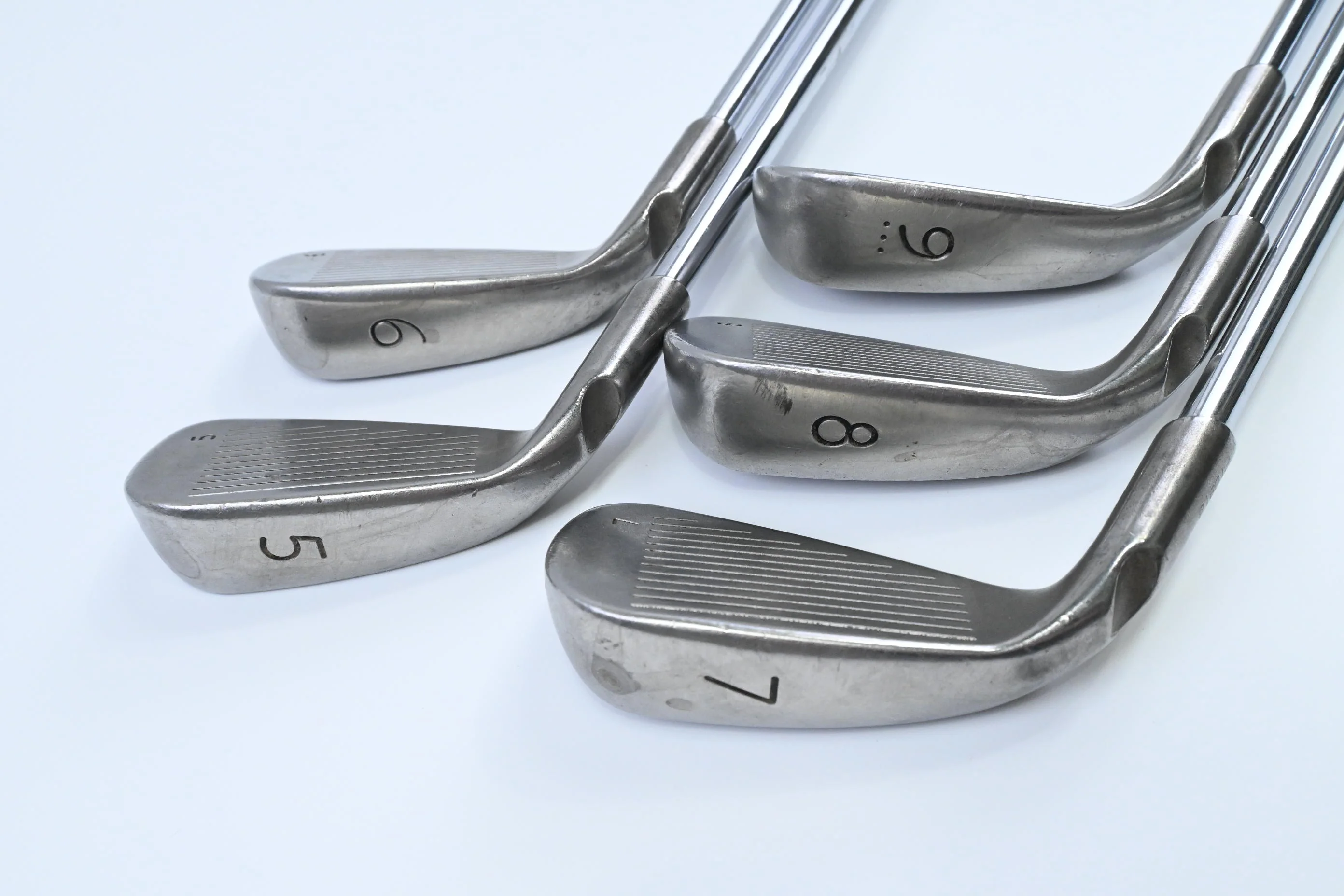 Ping G5 Irons / 5-9 / Blue Dot / Regular Flex Ping AWT Shafts - Image 4