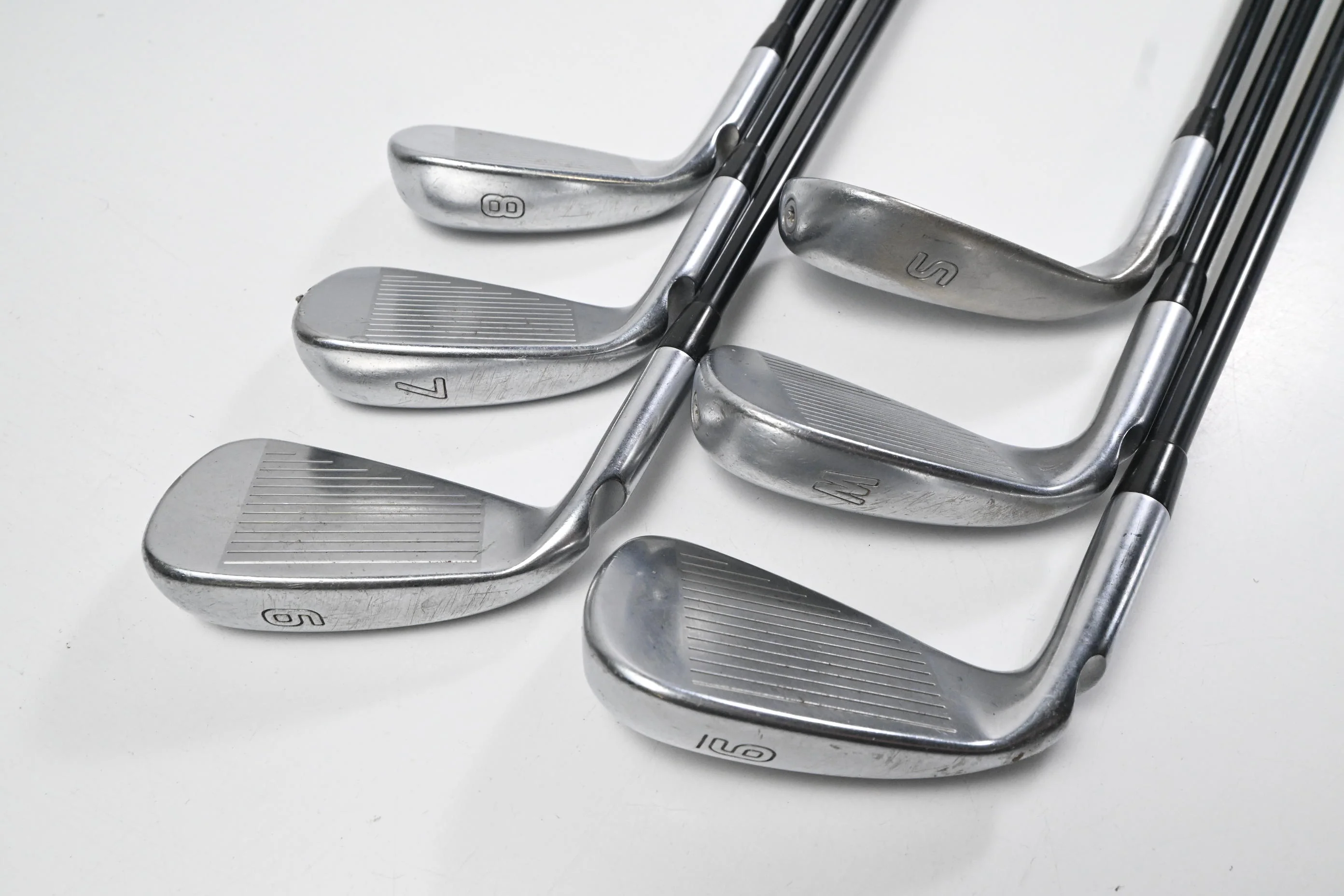 Ping G700 Irons / 6-PW+SW / Black Dot / Regular Flex Ping Alta CB AWT Shafts - Image 4