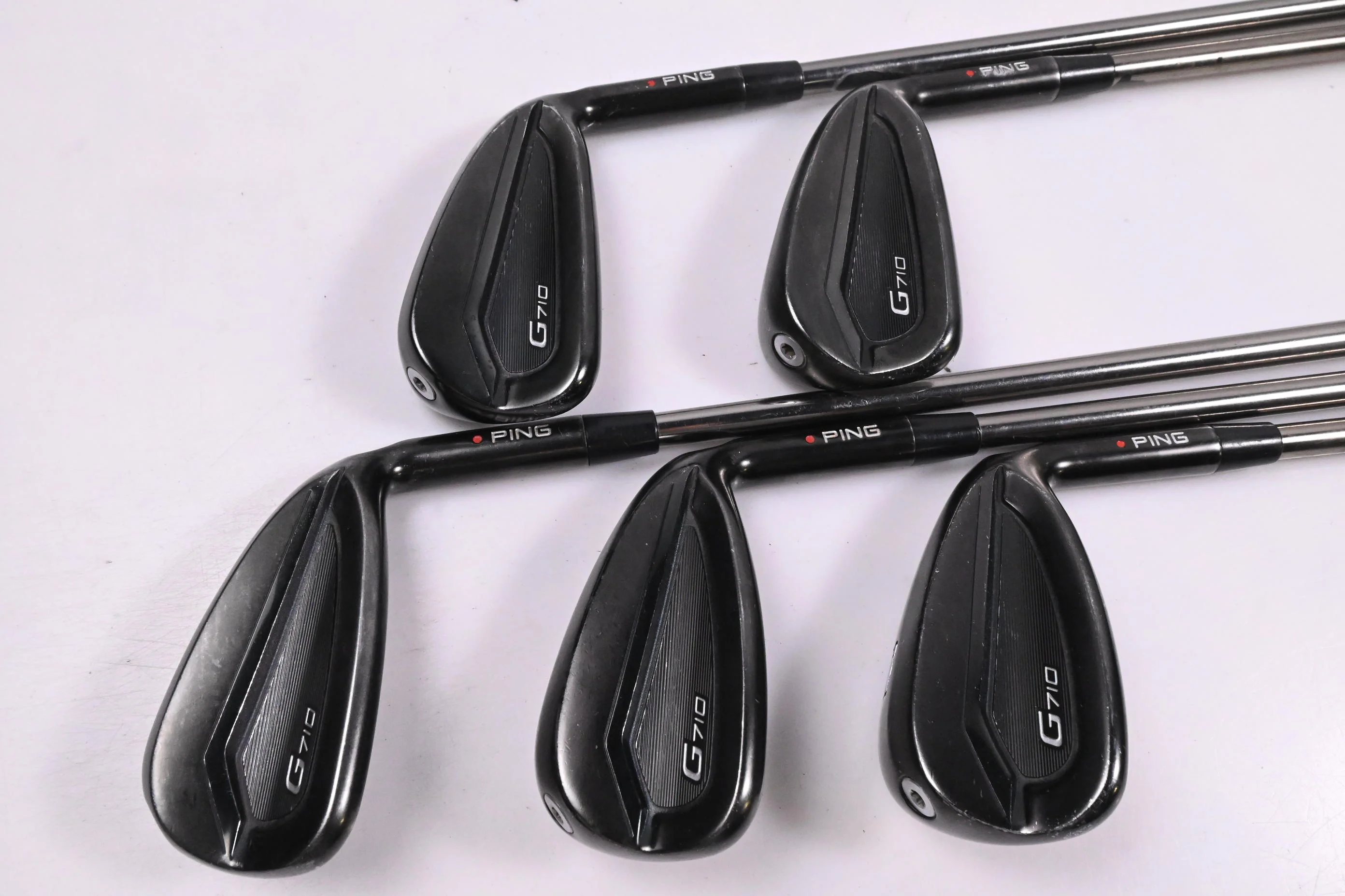Ping G710 Irons / 6-PW / Red Dot / Senior Flex UST Recoil ES760 Shafts - Image 3