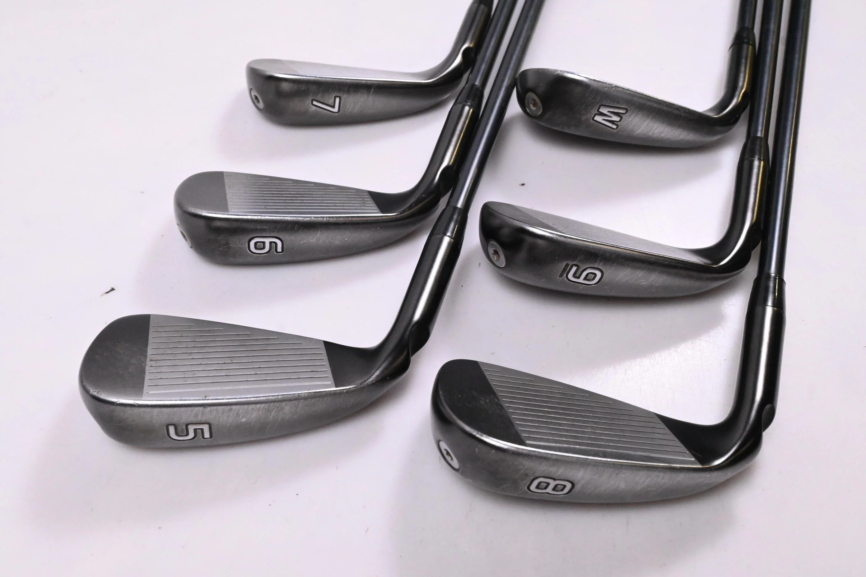 Ping G710 Irons / 5-PW / White Dot / Regular Flex Ping Alta CB Red Shafts - Image 5