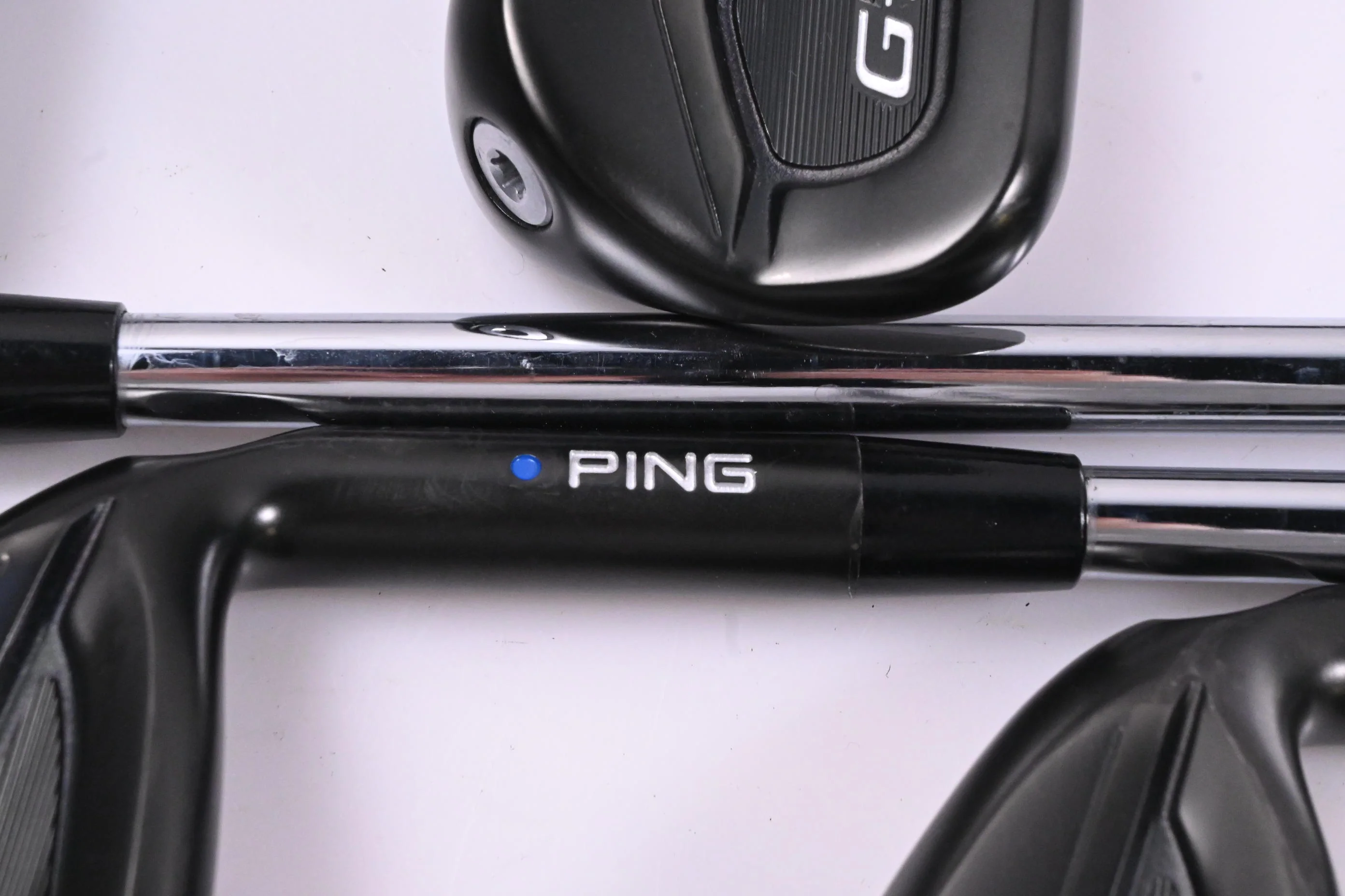 Ping G710 Irons / 5-9i / Blue Dot / Regular Flex Ping AWT 2.0 Shafts - Image 2