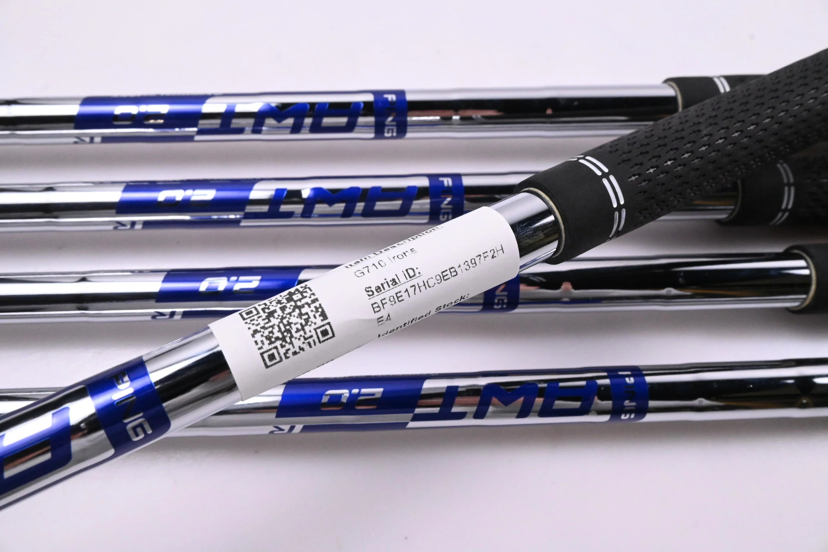 Ping G710 Irons / 5-9i / Blue Dot / Regular Flex Ping AWT 2.0 Shafts - Image 6