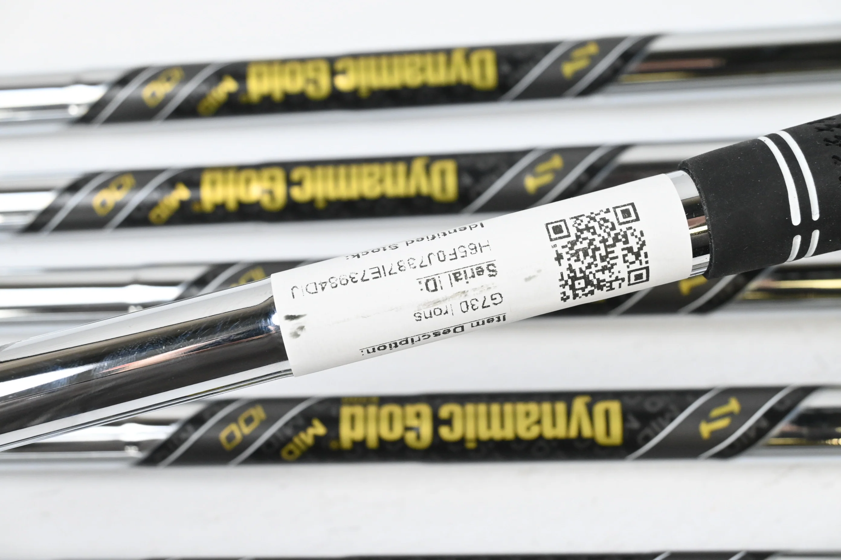 Ping G730 Irons / 5-PW+GW / Black Dot / Regular Flex Dynamic Gold R300 Shafts - Image 6