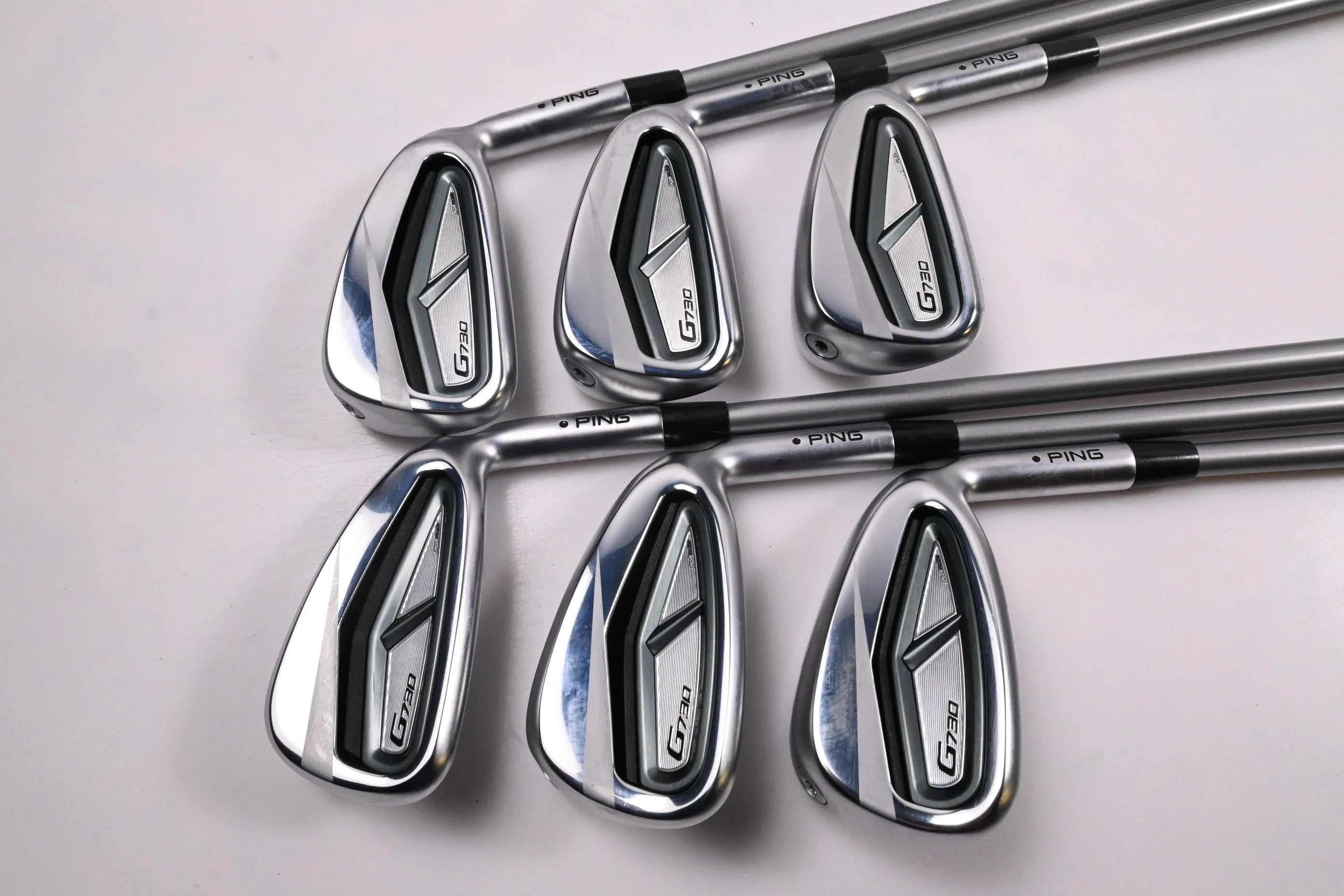 Ping G730 Irons / 5-PW / Black Dot / Senior Flex Ping Alta Quick 45 Shafts - Image 2