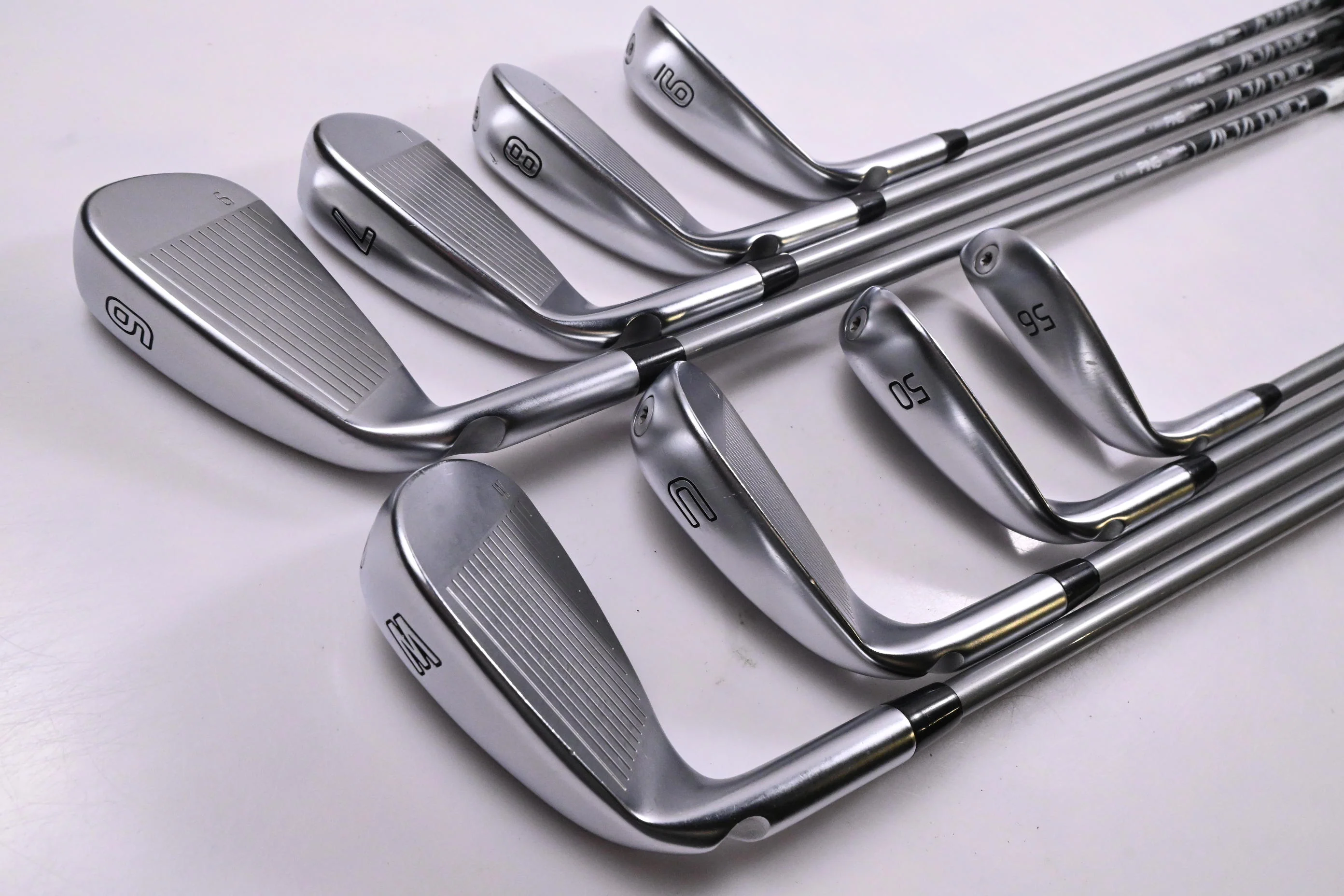 Ping G730 Irons / 6-PW+GW+50°+56° / Blue Dot / Senior Flex Ping Alta Quick 45 - Image 4