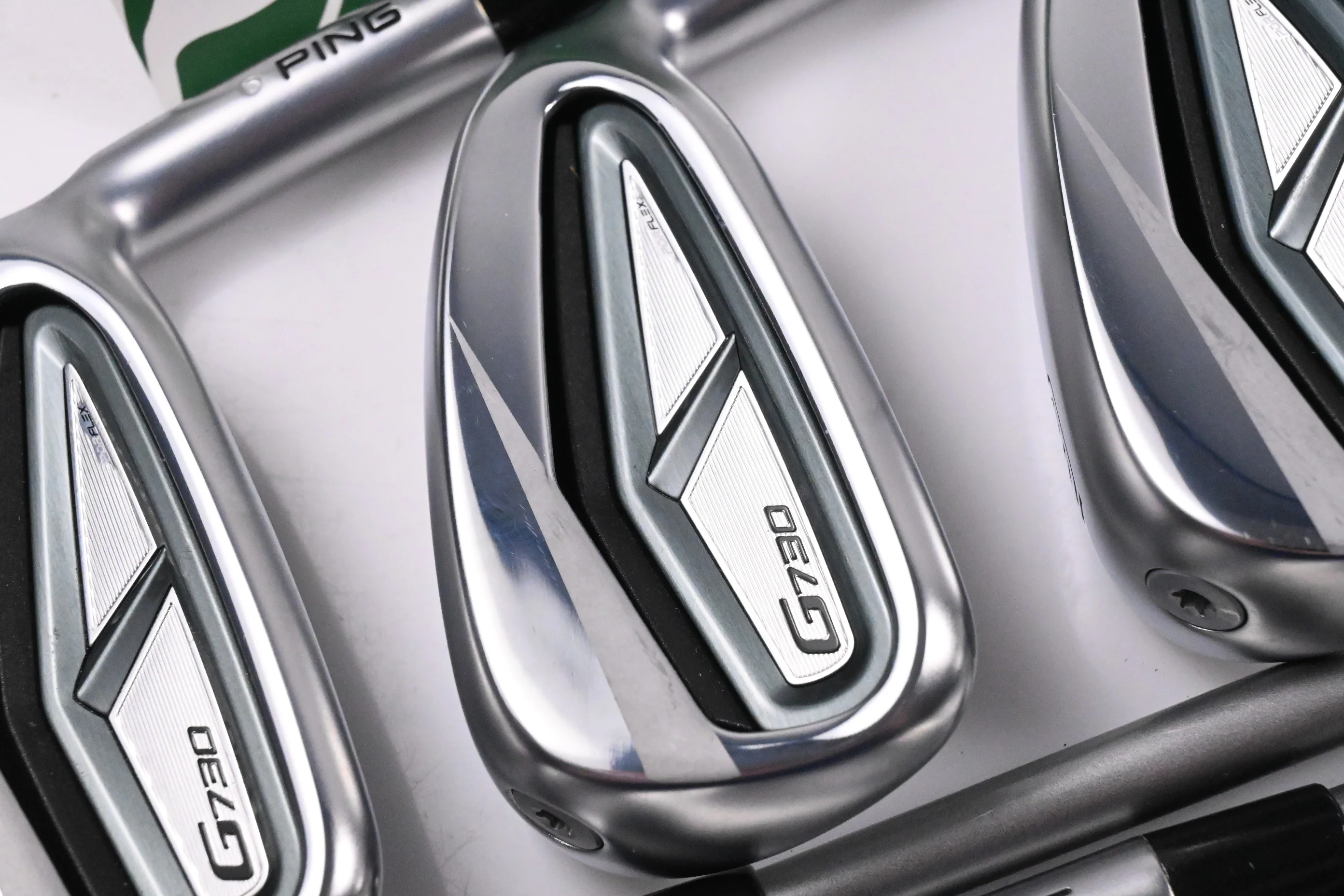 Ping G730 Irons / 7-PW+UW+50°+56° / Silver Dot / Senior Flex Ping Alta Quick 45